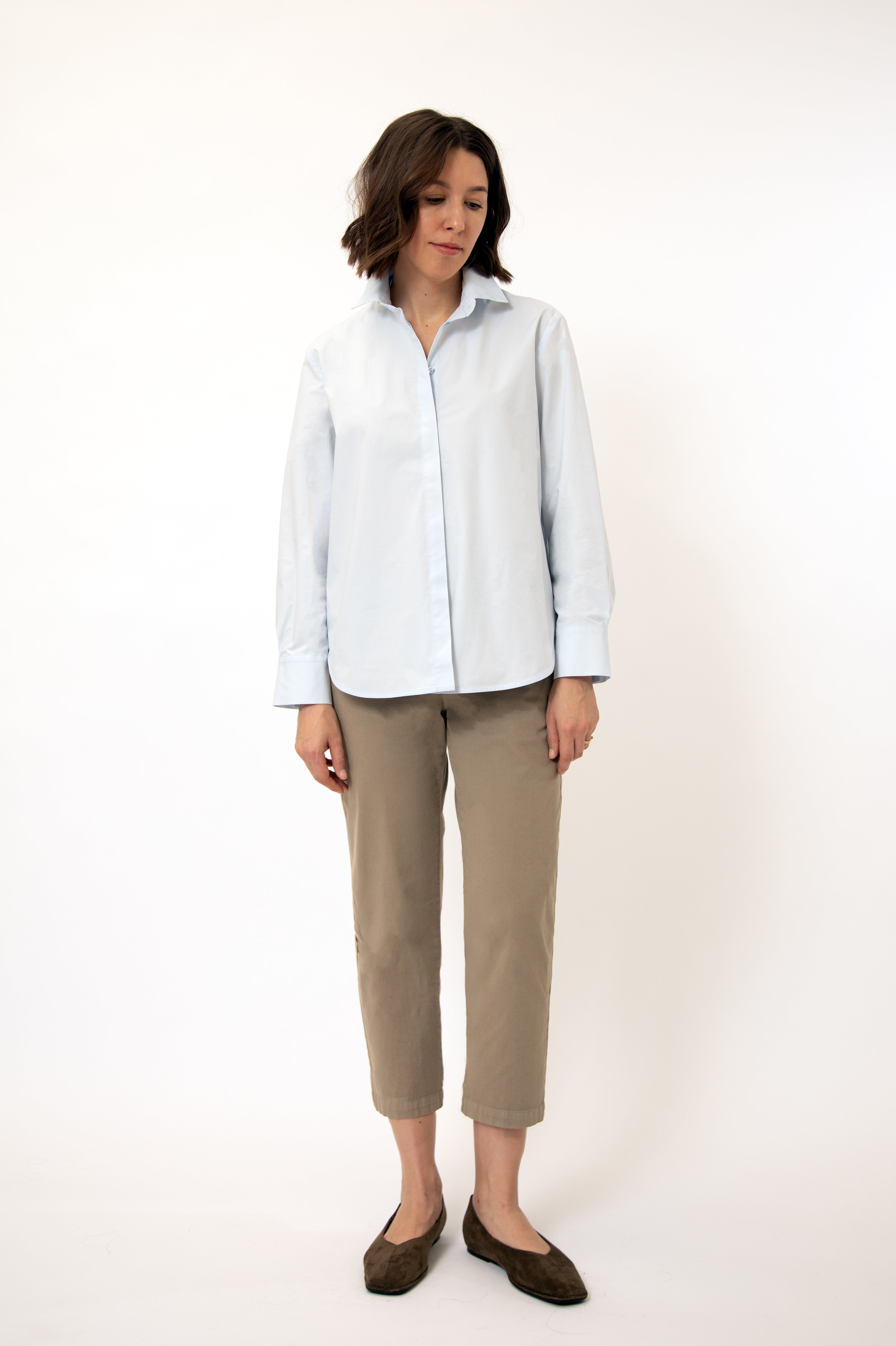NEW YORKER SHIRT IN ITALIAN FINE STRETCH COTTON