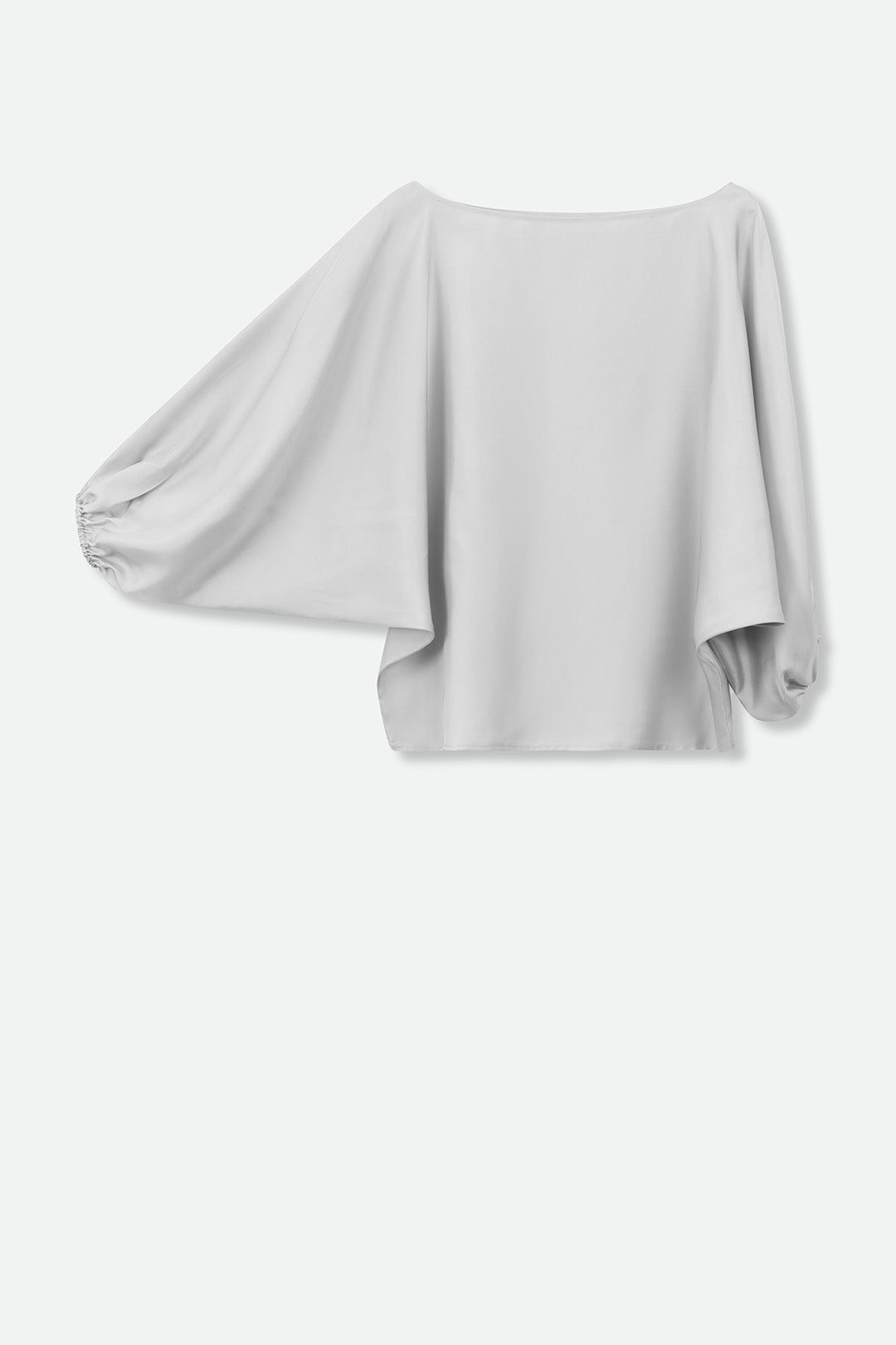 ANDIE ONE-SIZE BOATNECK TOP IN SILK CHARMEUSE