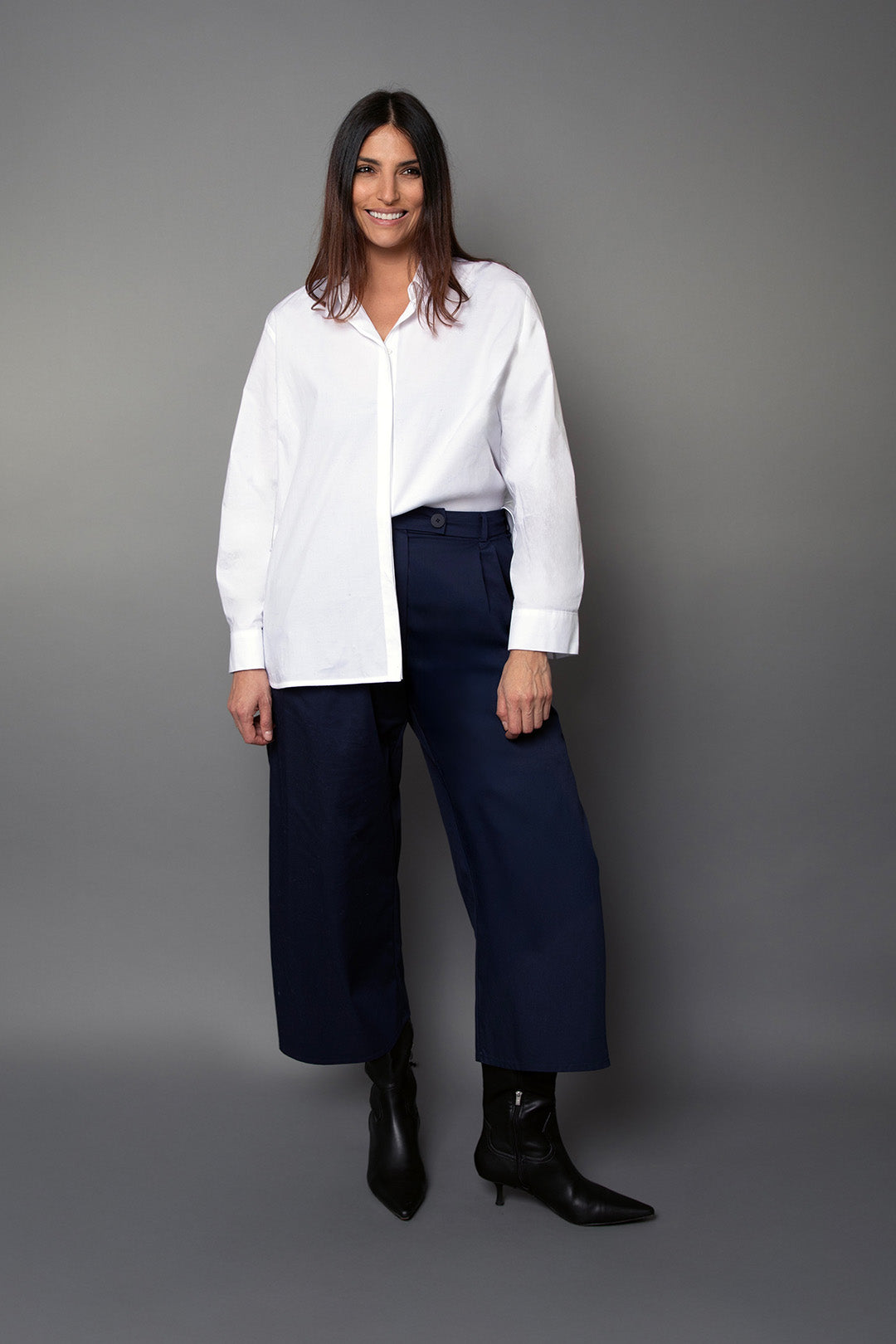 PALMER PANT IN ITALIAN COTTON STRETCH
