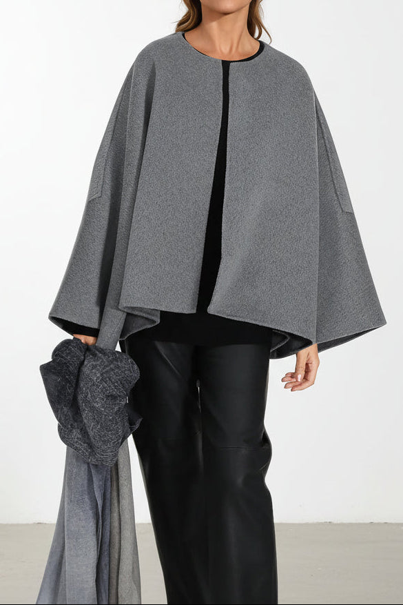 PELLERYN JACKET IN DOUBLE FACE CASHMERE WOOL