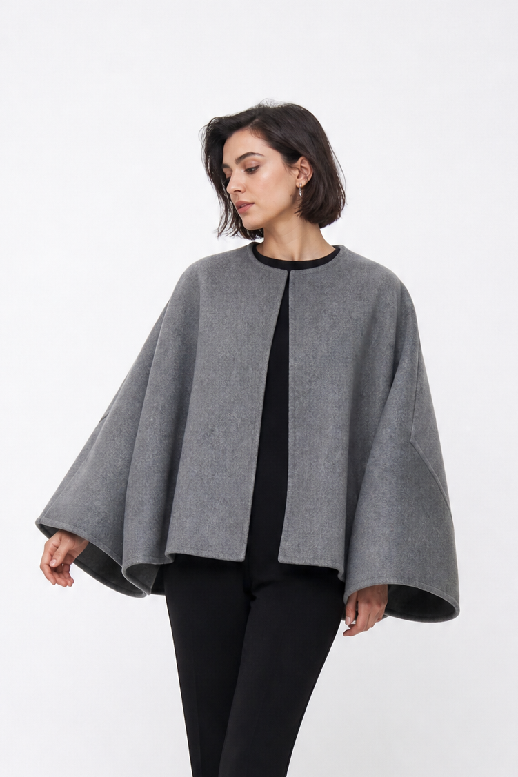 PELLERYN JACKET IN DOUBLE FACE WOOL