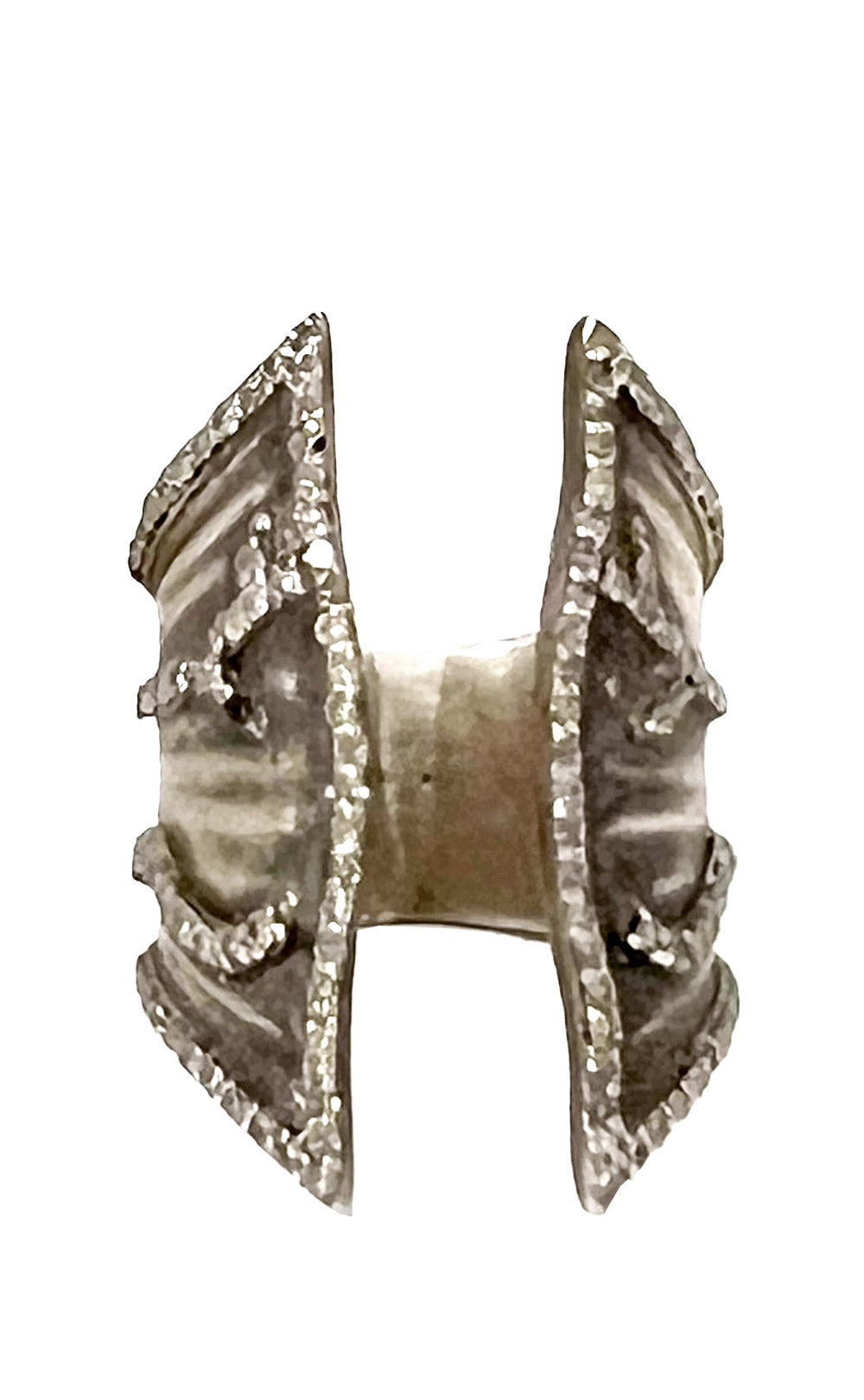 STERLING SILVER WRAP RING