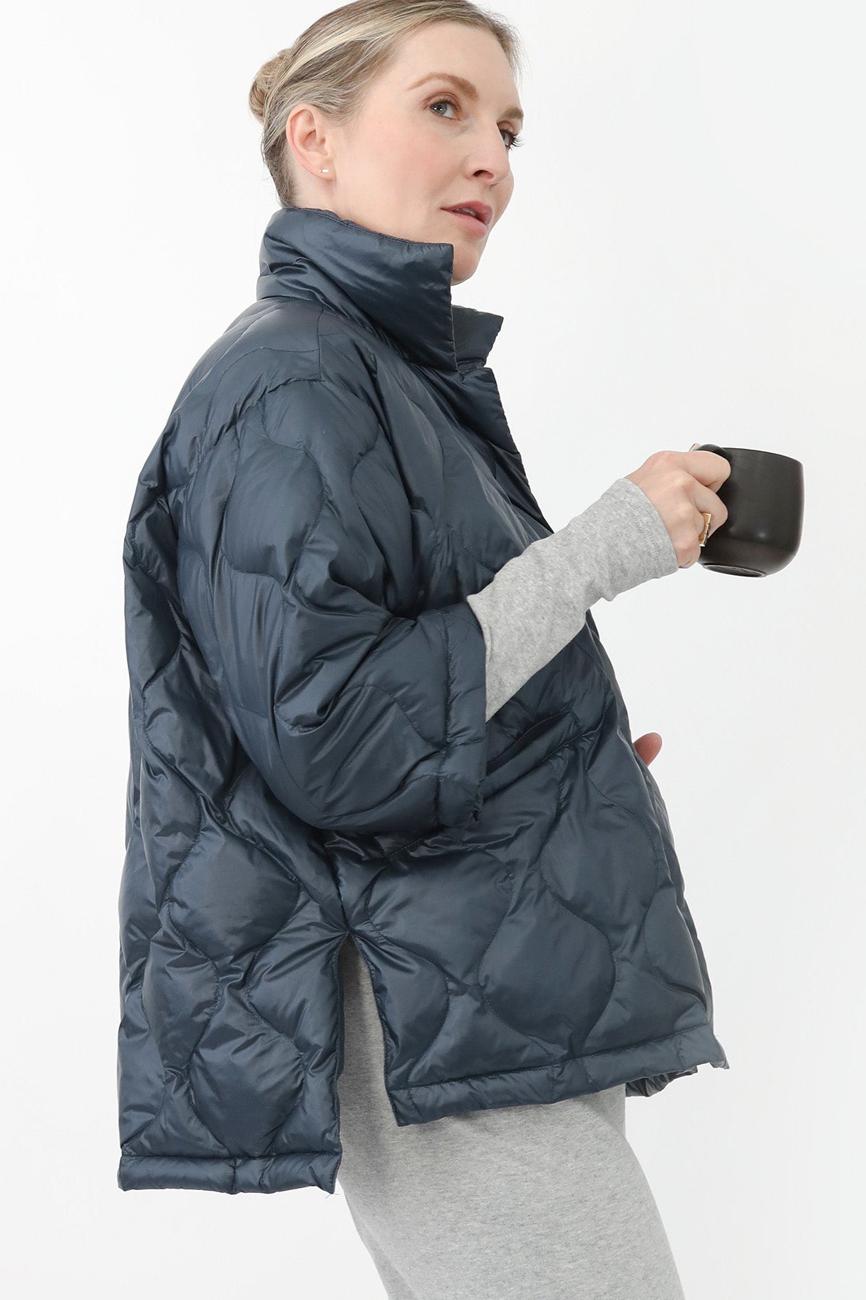 RIMINI CROP GOOSE DOWN JACKET