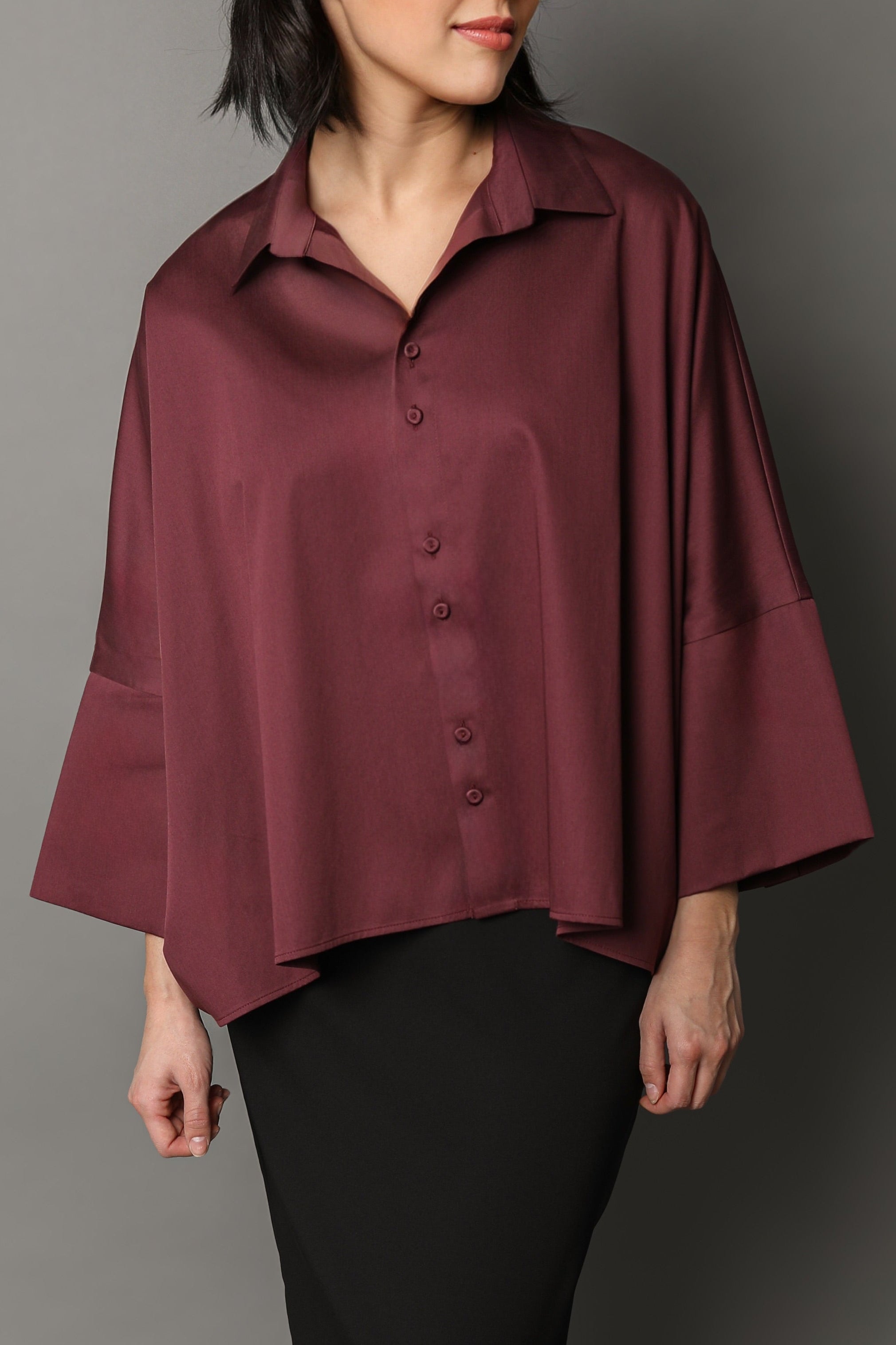 SAIL SHIRT IN ITALIAN FINE STRETCH COTTON