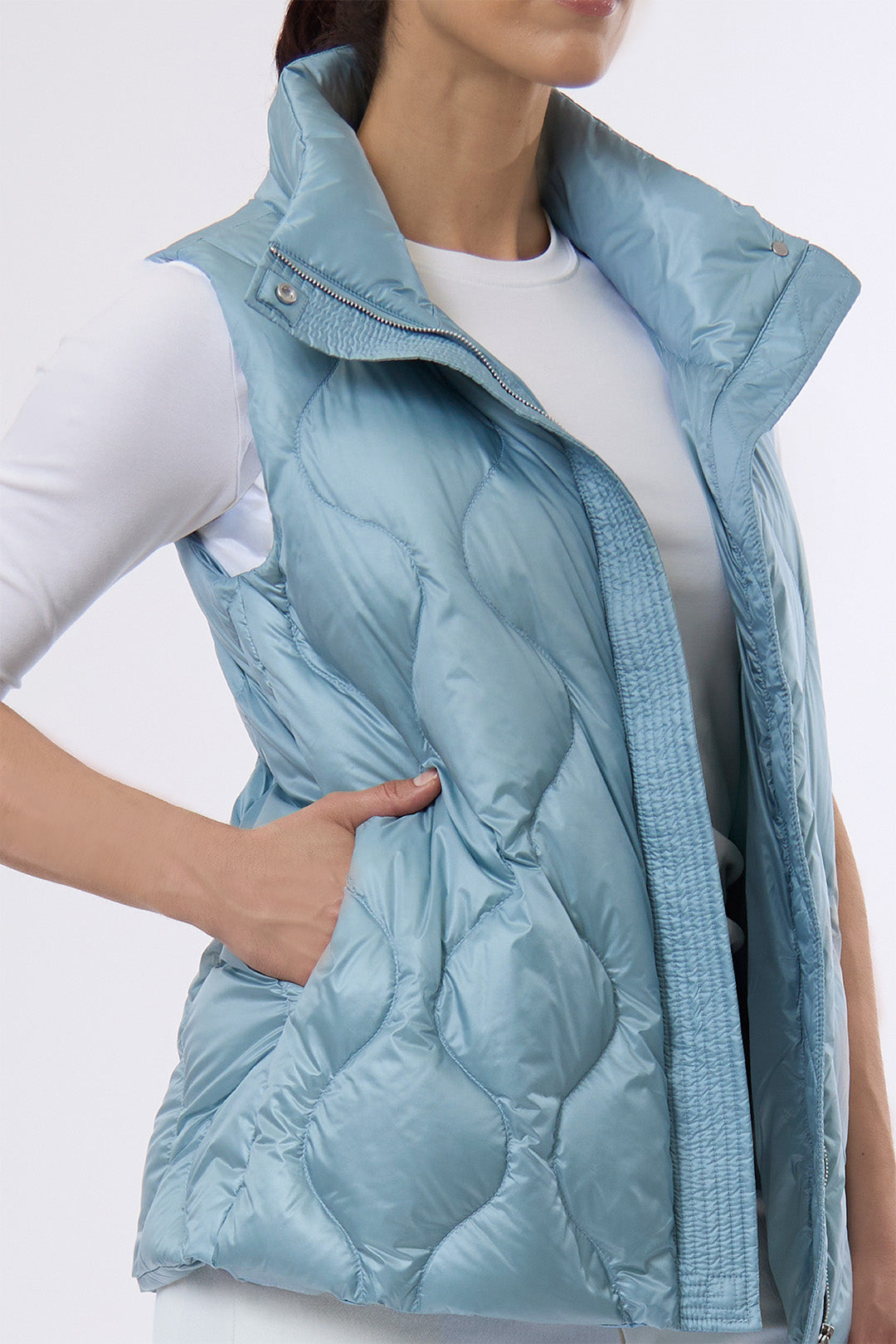 SAINT CLAIR VEST IN GOOSE DOWN