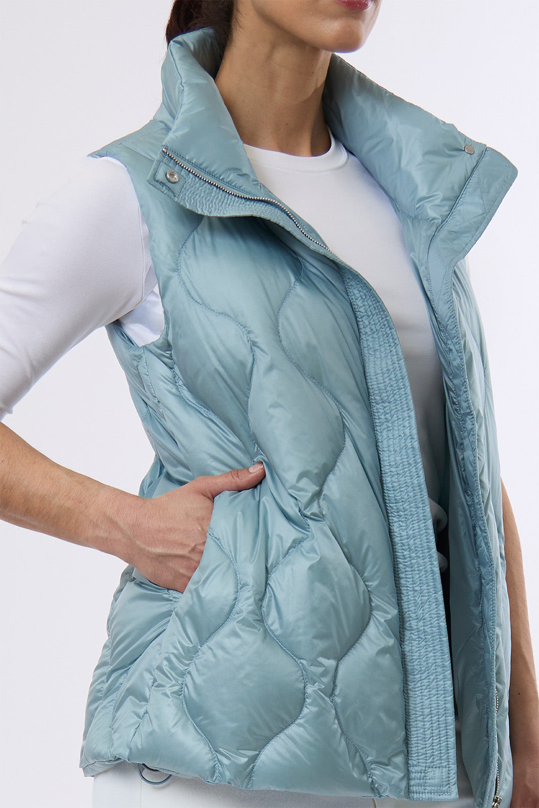 SAINT CLAIR VEST IN GOOSE DOWN