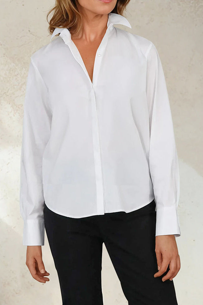 SELIA MINI SHIRT IN ITALIAN COTTON POPLIN