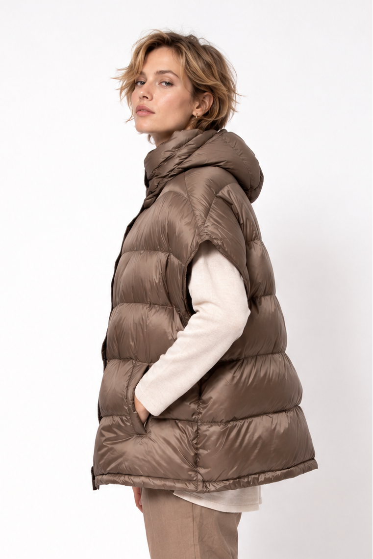 SOLEIL JACKET IN ULTRALIGHT GOOSE DOWN