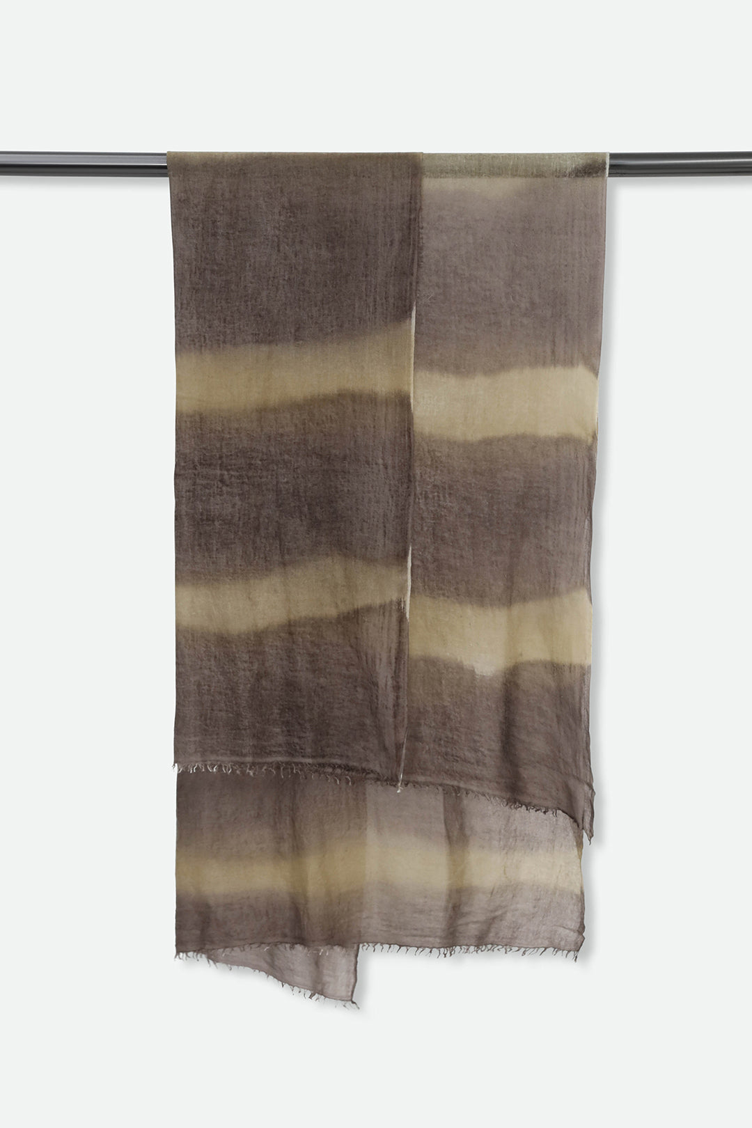 DRIFTWOOD ISCHIA SCARF IN HAND DYED CASHMERE