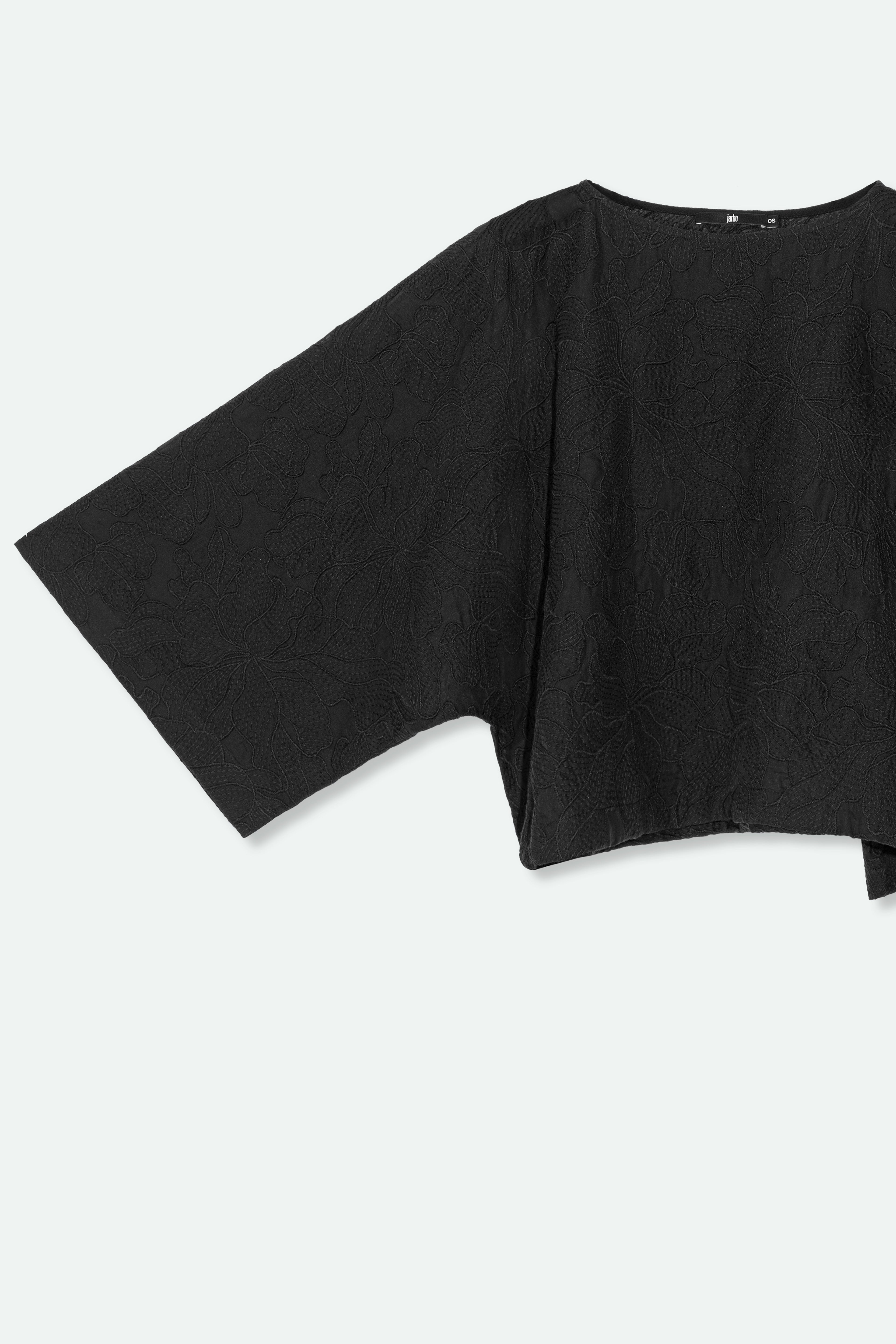 TILLIE TOP IN EMBROIDERED ITALIAN COTTON