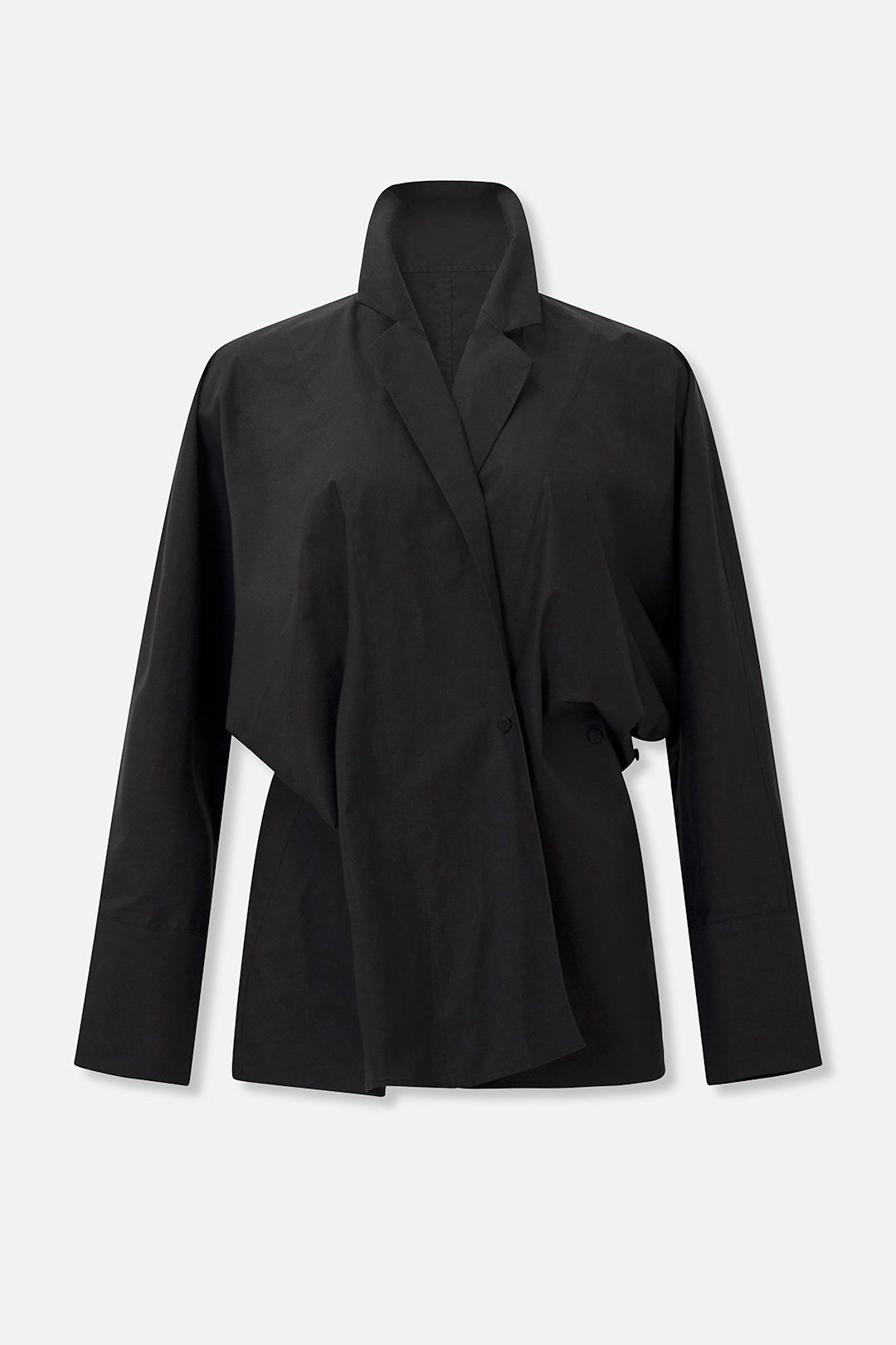 TEO SHIRT JACKET IN ITALIAN FINE STRETCH COTTON
