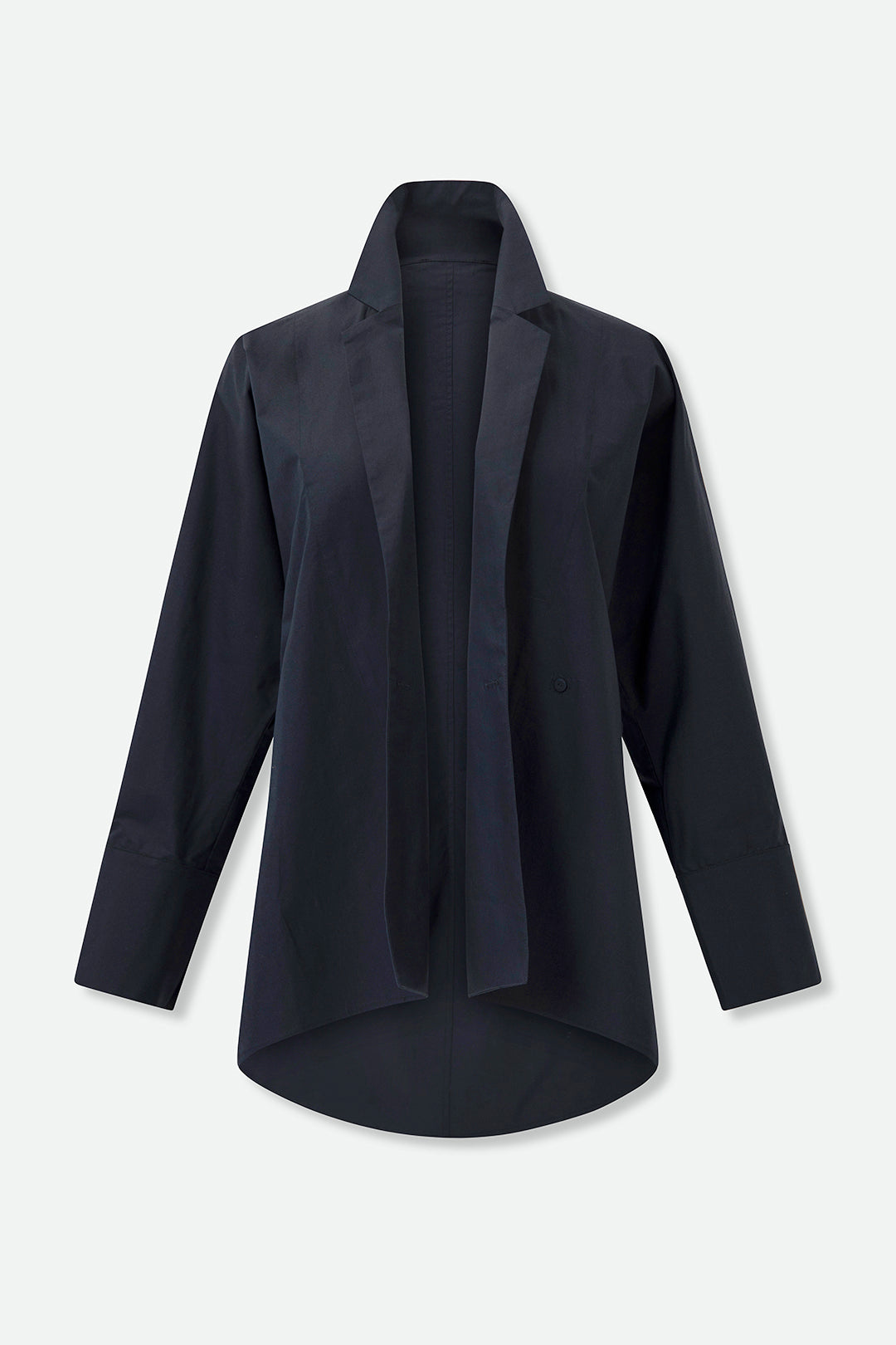 TEO SHIRT JACKET IN ITALIAN FINE STRETCH COTTON