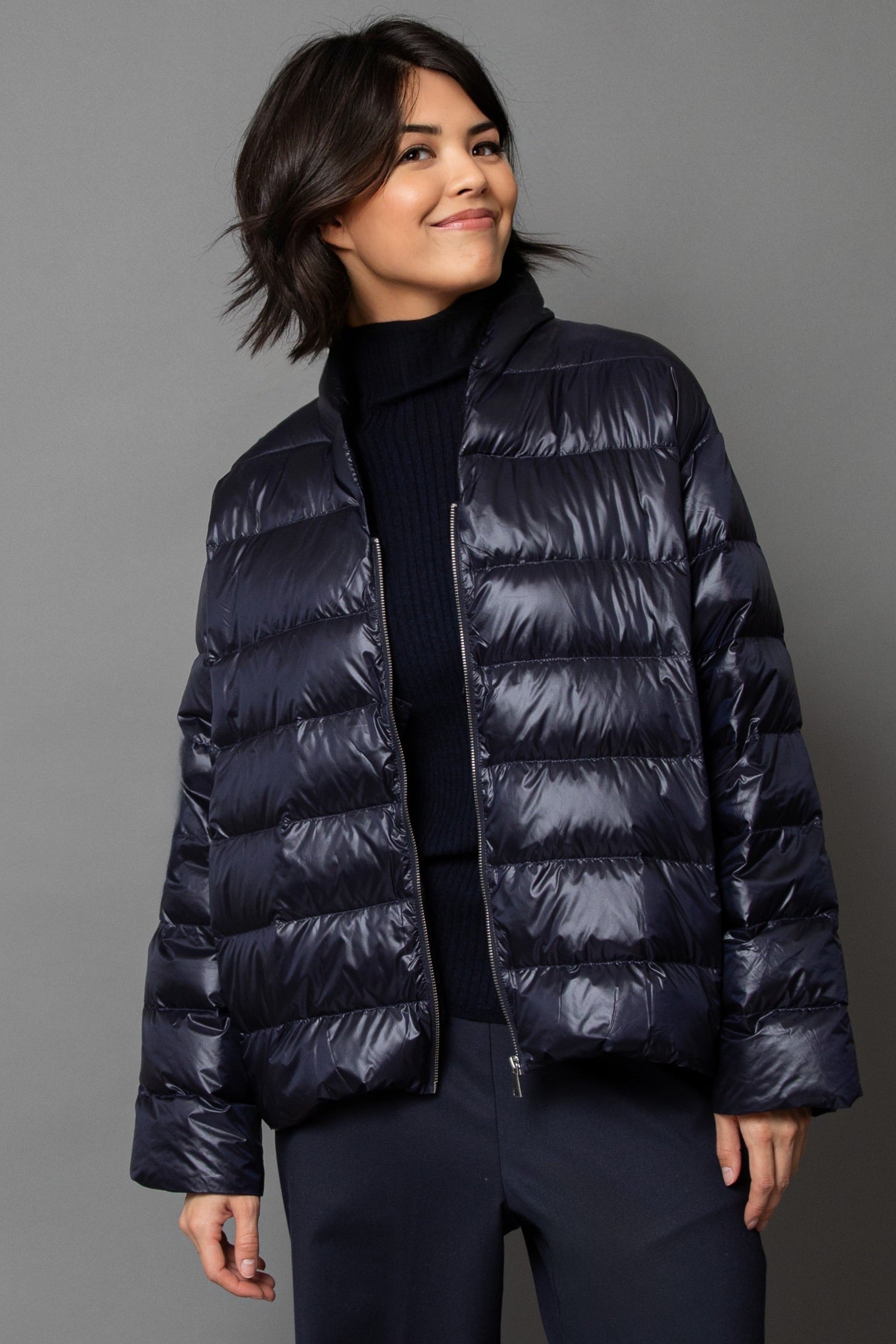 VARENNA ZIP IN ULTRALIGHT GOOSE DOWN