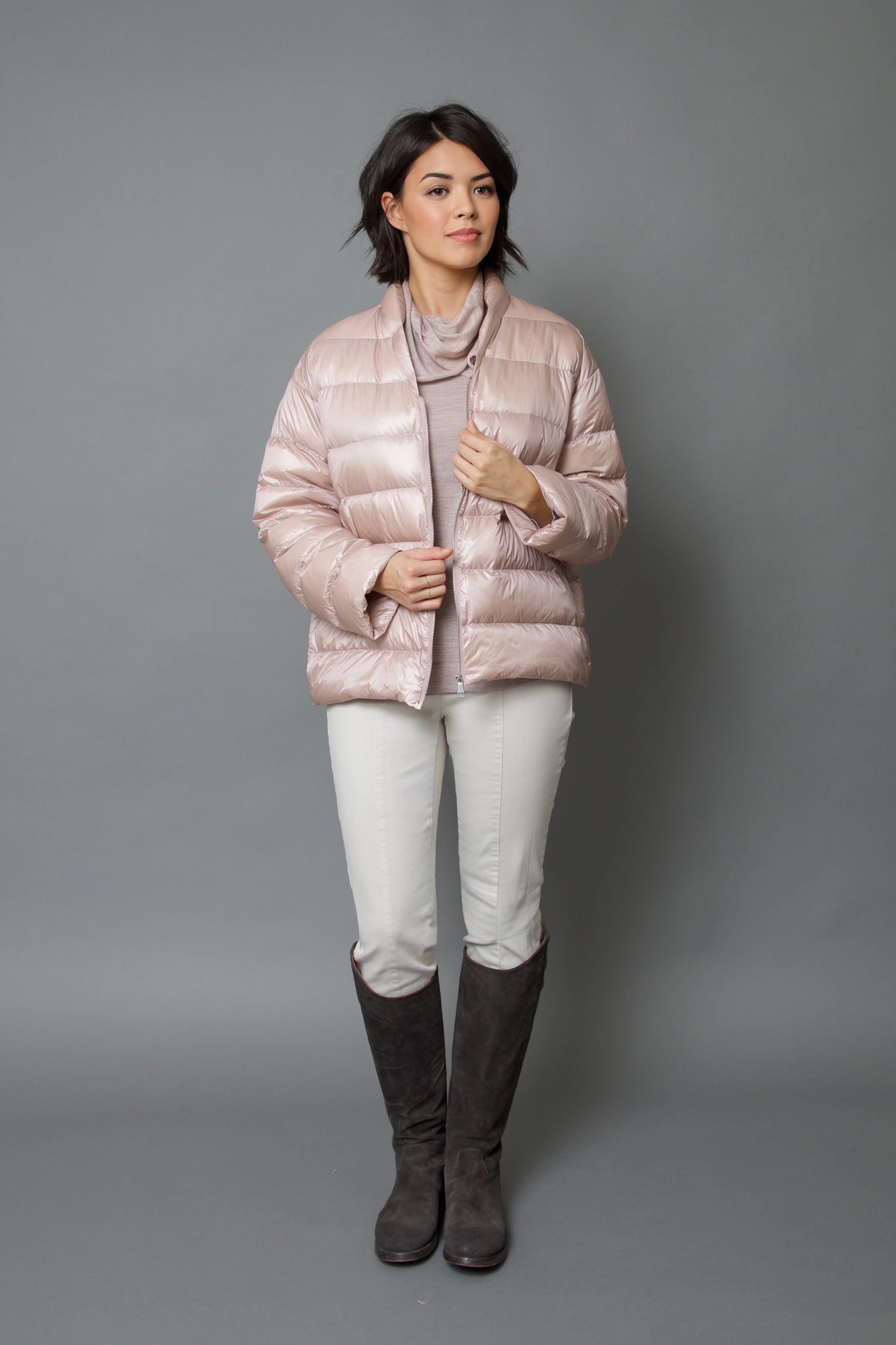 VARENNA ZIP IN ULTRALIGHT GOOSE DOWN