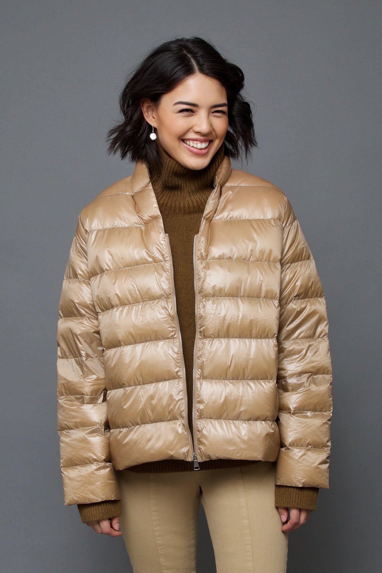 VARENNA ZIP IN ULTRALIGHT GOOSE DOWN