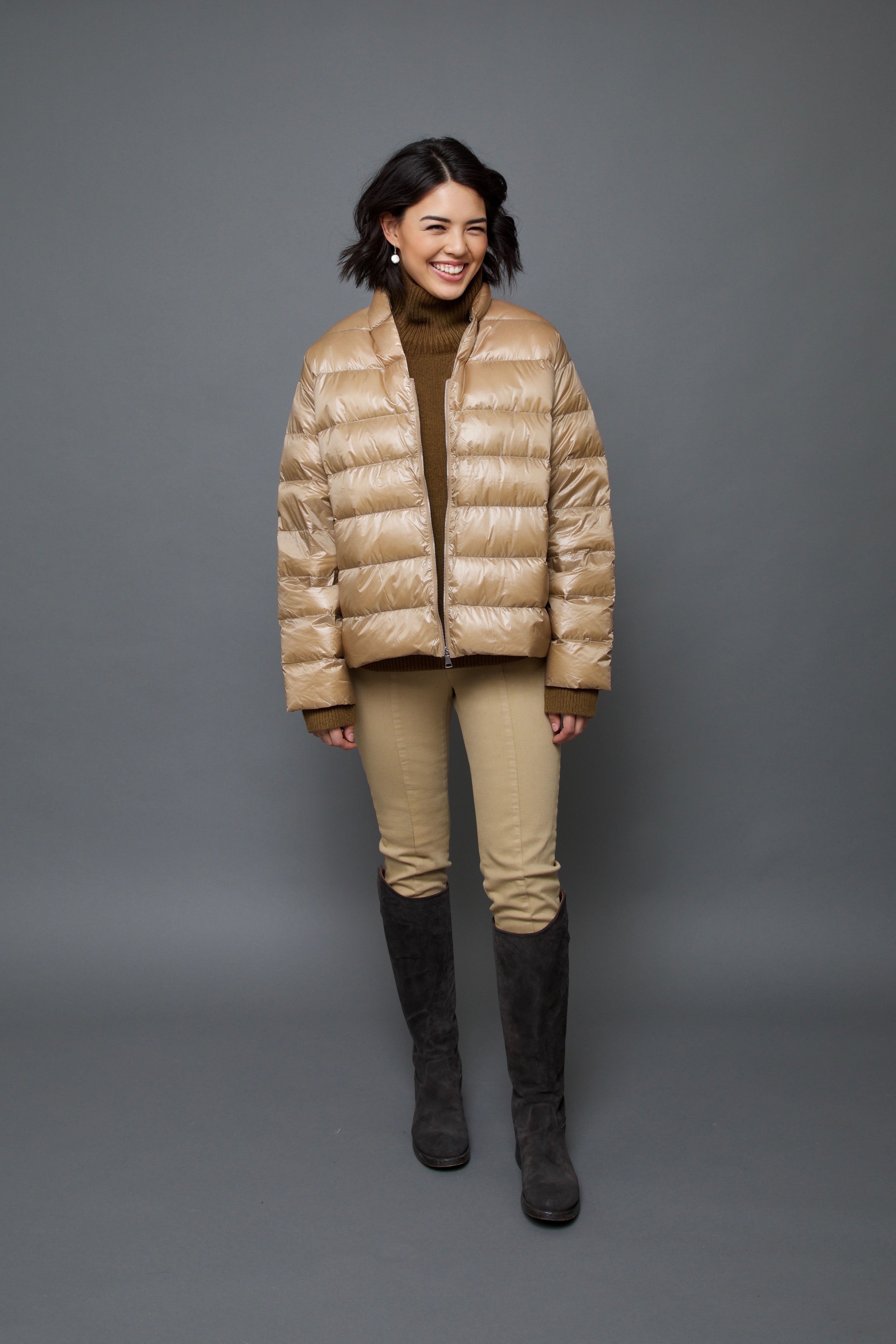 VARENNA ZIP IN ULTRALIGHT GOOSE DOWN