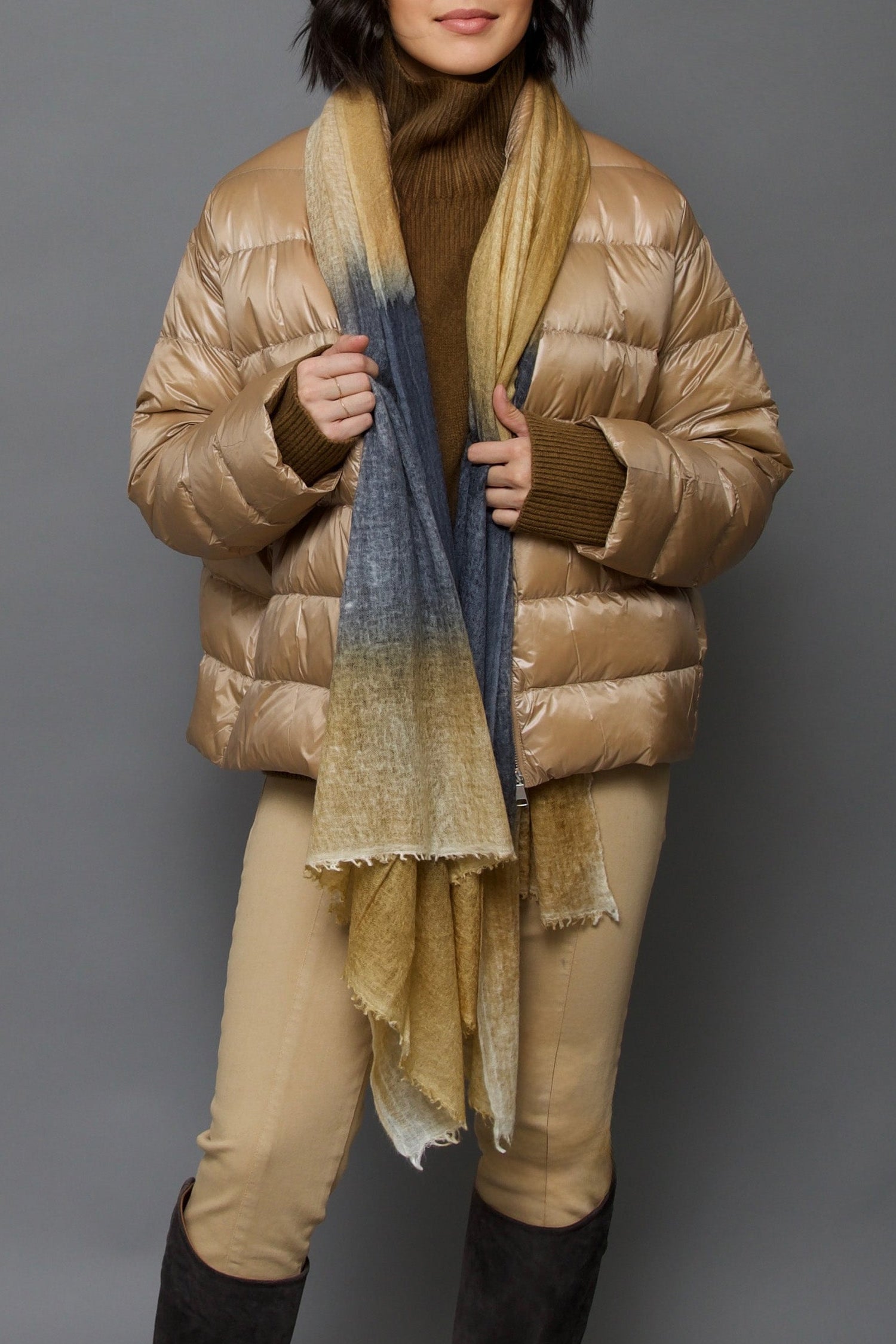 VARENNA ZIP IN ULTRALIGHT GOOSE DOWN