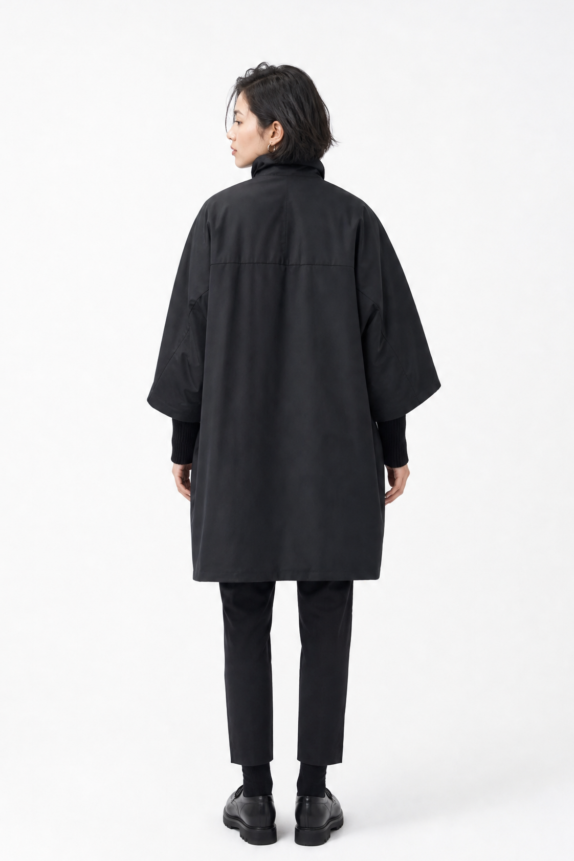 VAUGHN COAT IN REVERSIBLE TECHNO-SILK TAFFETA