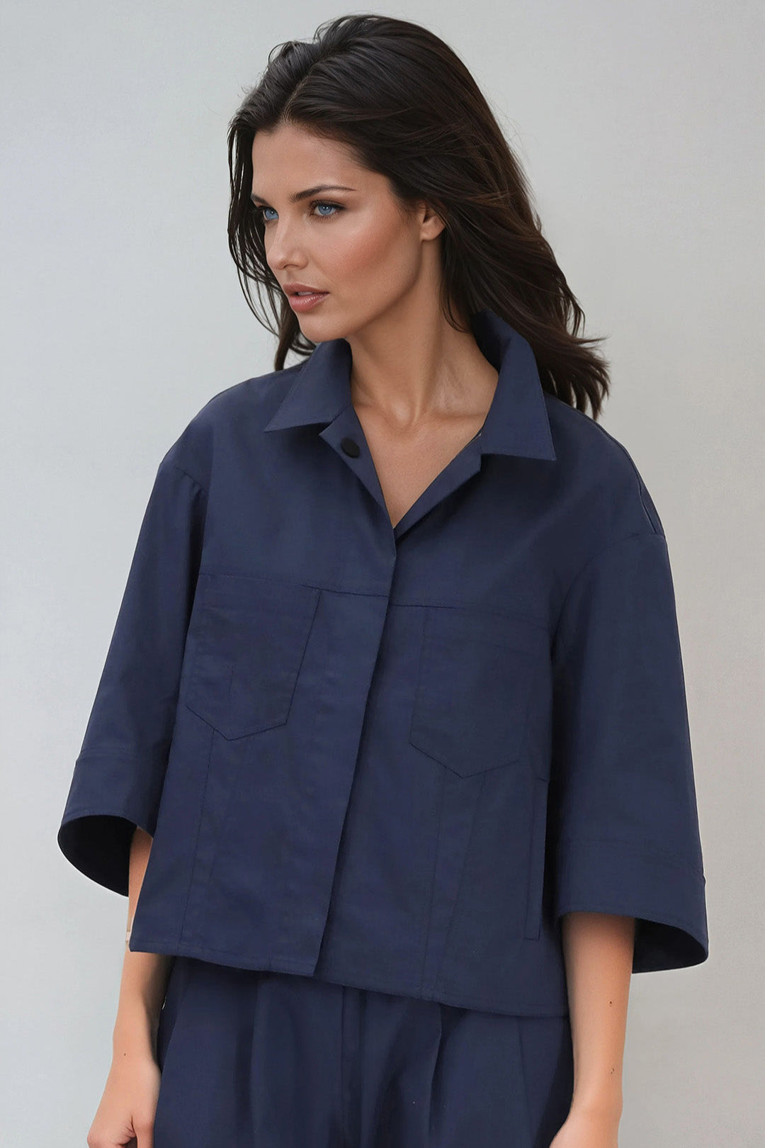 VENETO JACKET IN ITALIAN COTTON STRETCH - PRE-ORDER