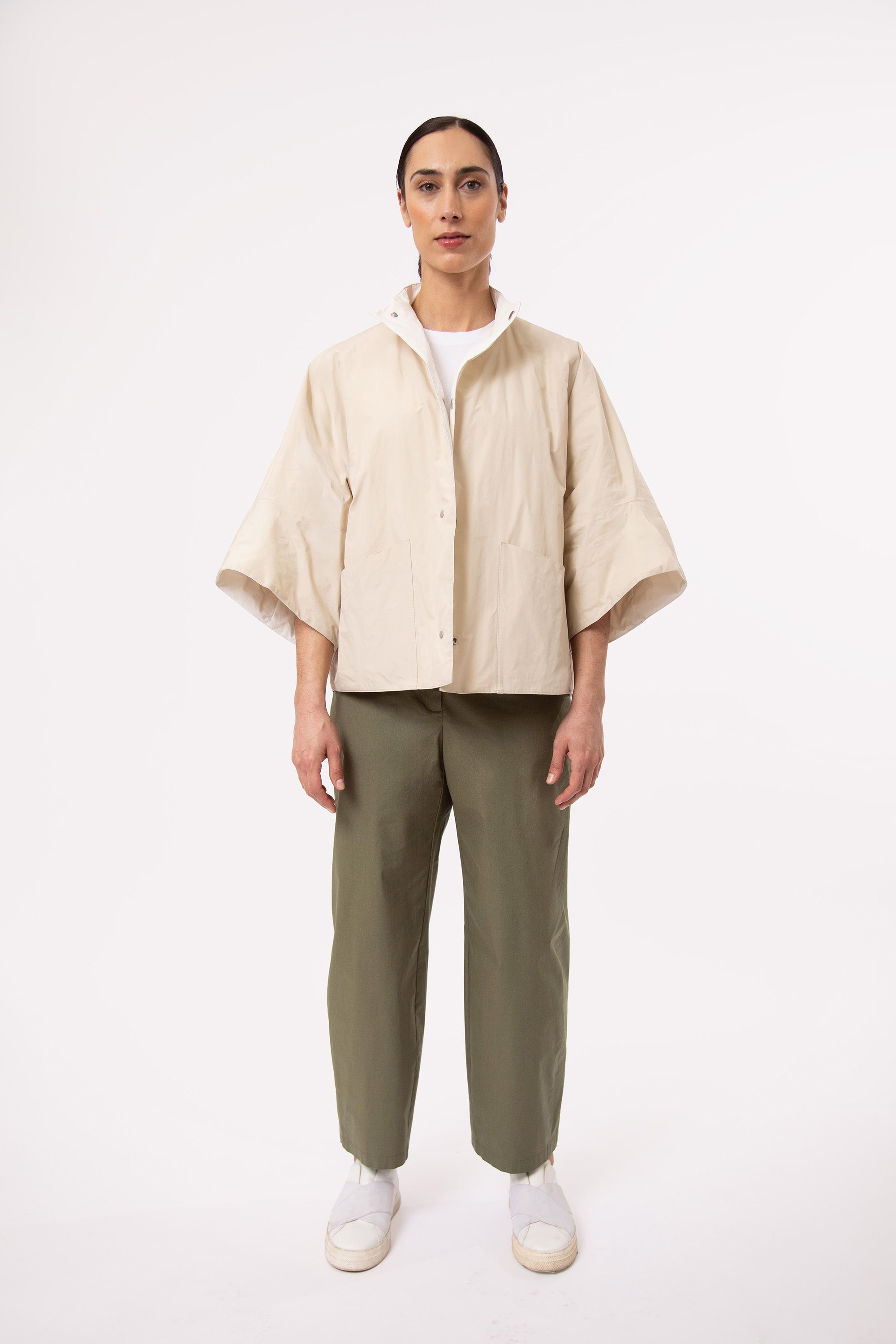 VALE JACKET IN REVERSIBLE TECHNO-SILK TAFFETA