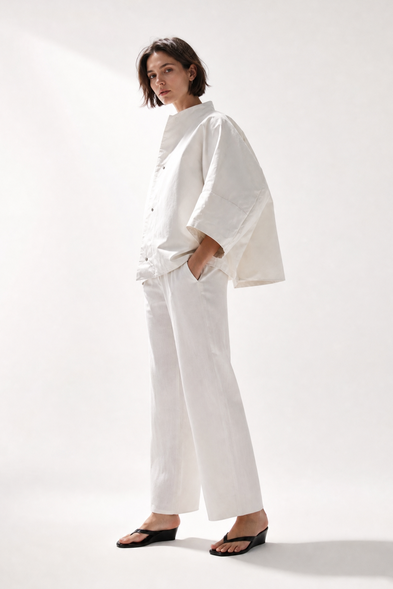 VALE JACKET IN REVERSIBLE TECHNO-SILK TAFFETA