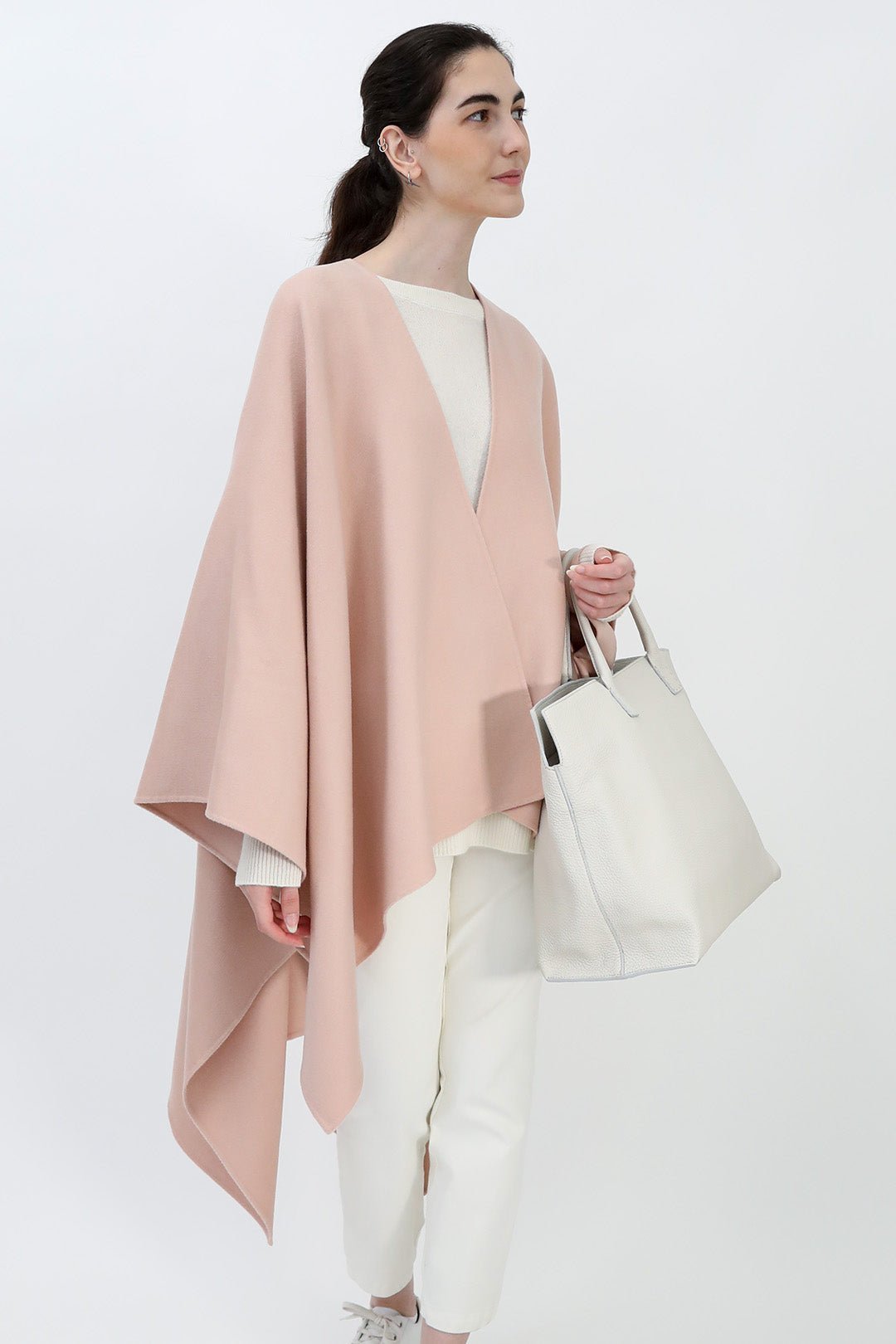 ALPINE CAPE IN PURE CASHMERE - Jarbo