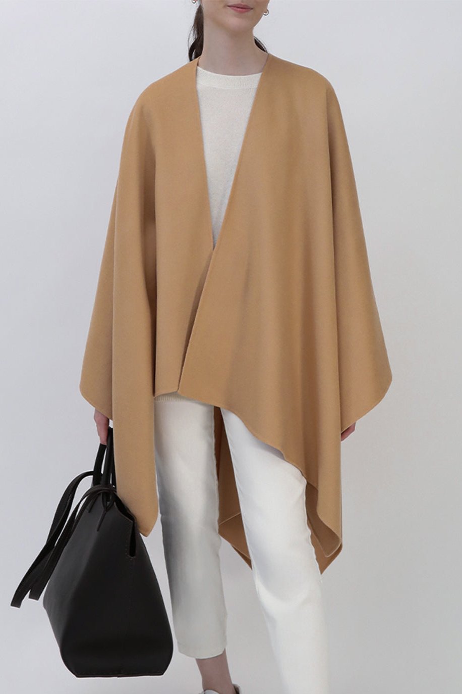 ALPINE CAPE IN PURE CASHMERE - Jarbo