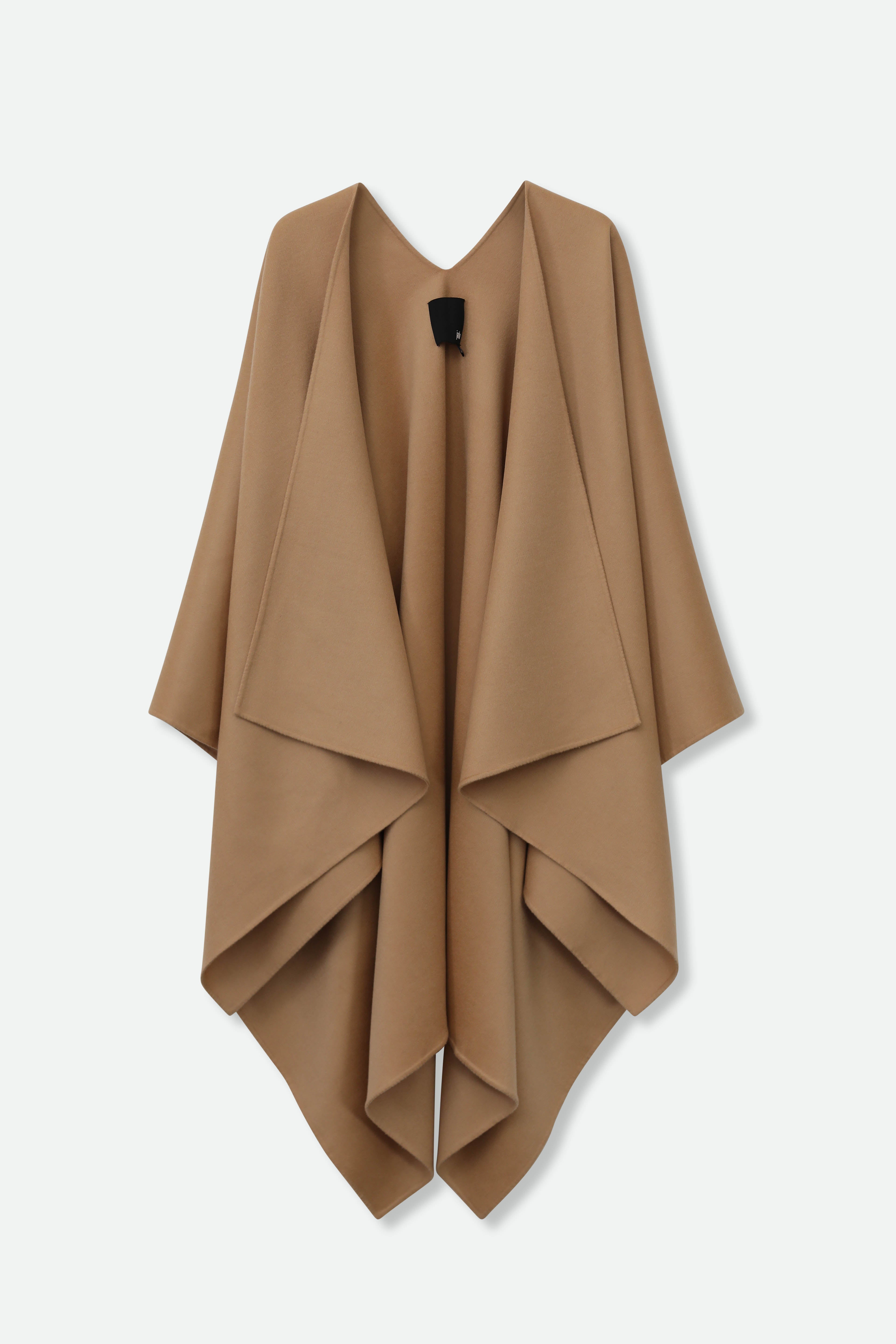 ALPINE CAPE IN PURE CASHMERE - Jarbo