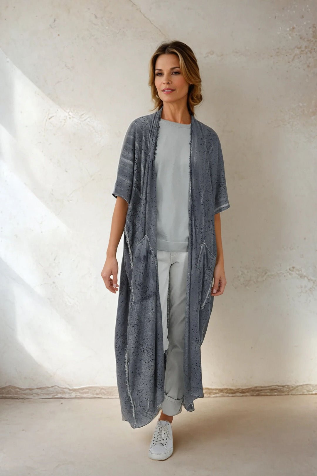 APOLLINE CARDIGAN IN HAND - DYED CASHMERE - Jarbo