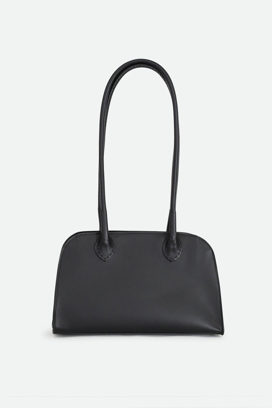 ARDEN 12 BAG IN BLACK FRENCH BARENIA LEATHER - Jarbo