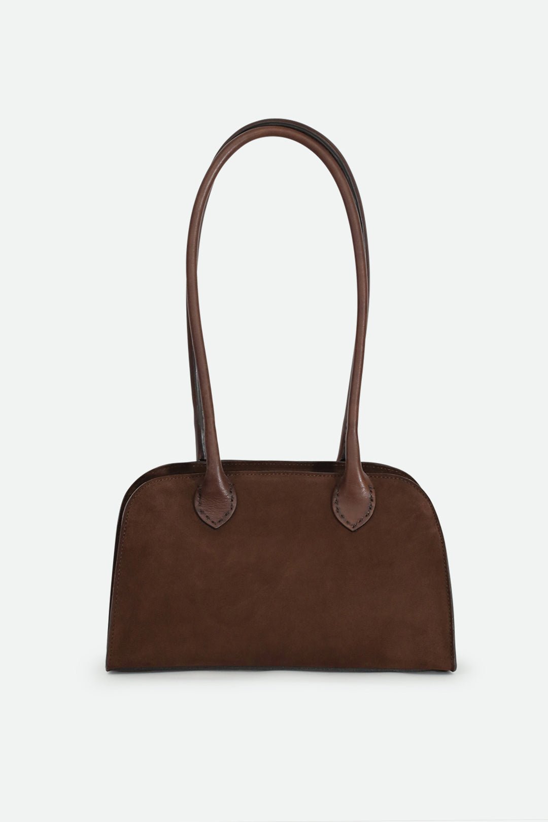 ARDEN 12 BAG IN ITALIAN DEEP MOCHA SUEDE - Jarbo