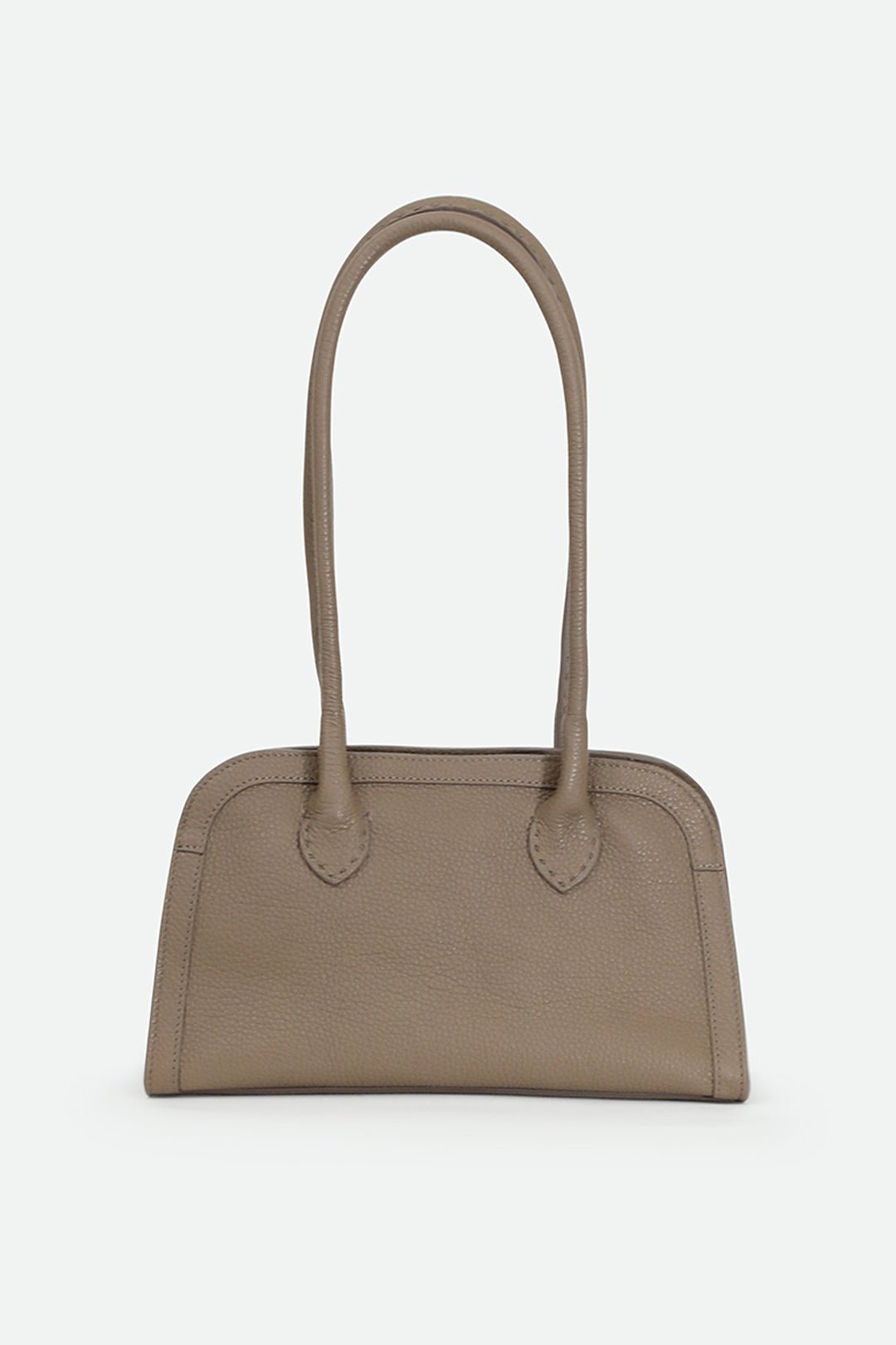 ARDEN 12 BAG IN ITALIAN TAUPE TRIM LEATHER - Jarbo