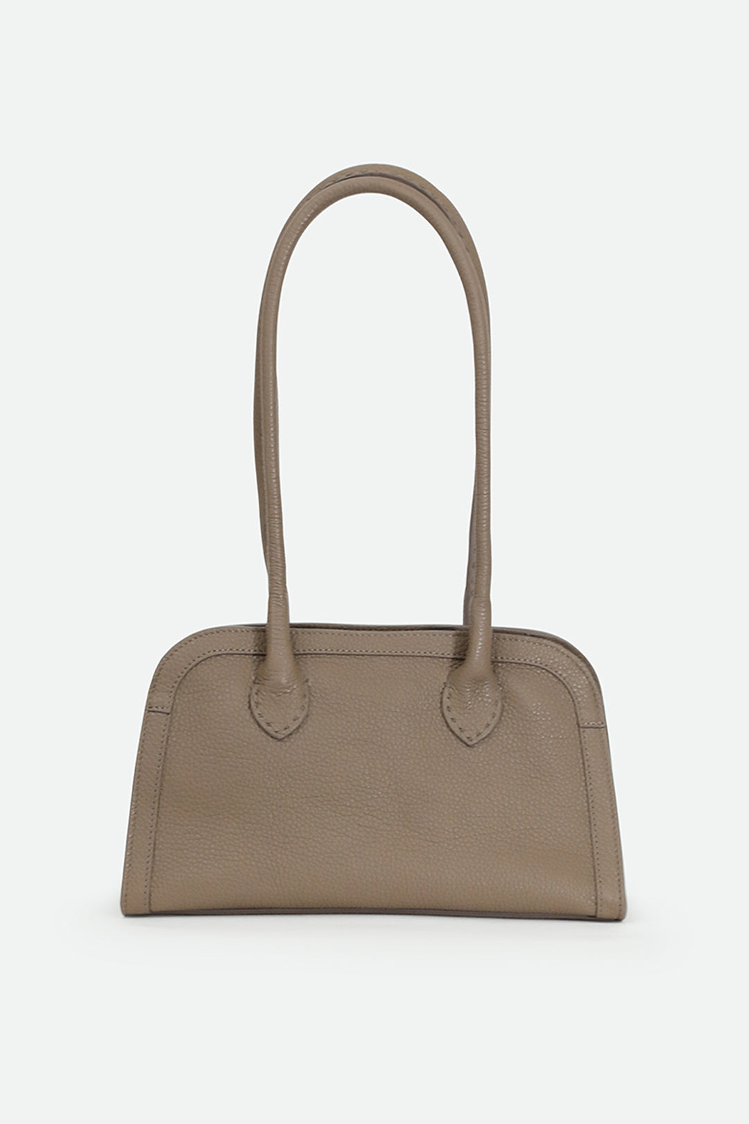 ARDEN 12 BAG IN ITALIAN TAUPE TRIM LEATHER