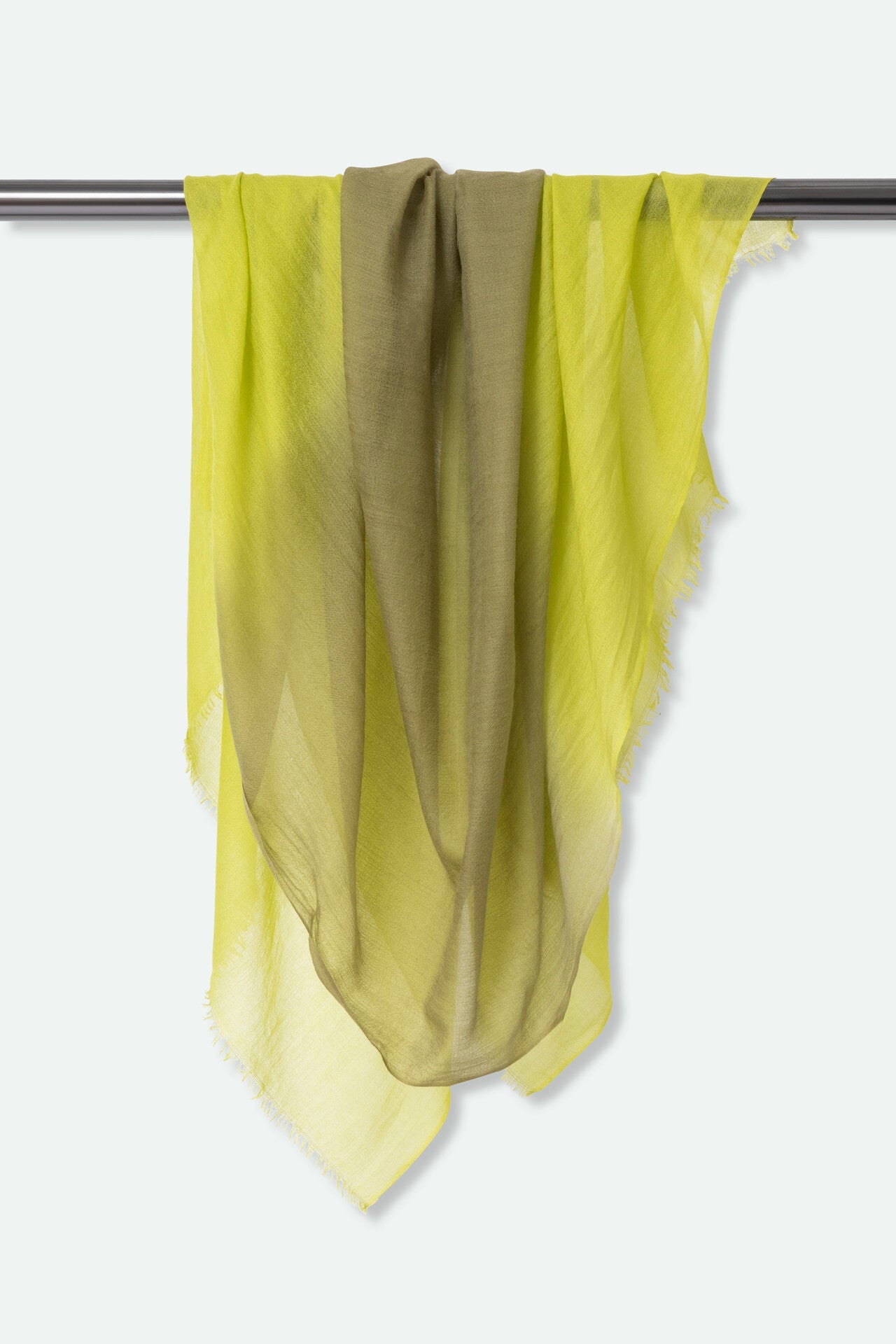 ARMY SAFARI LIGHTWEIGHT SCARF IN HAND DYED CASHMERE - Jarbo