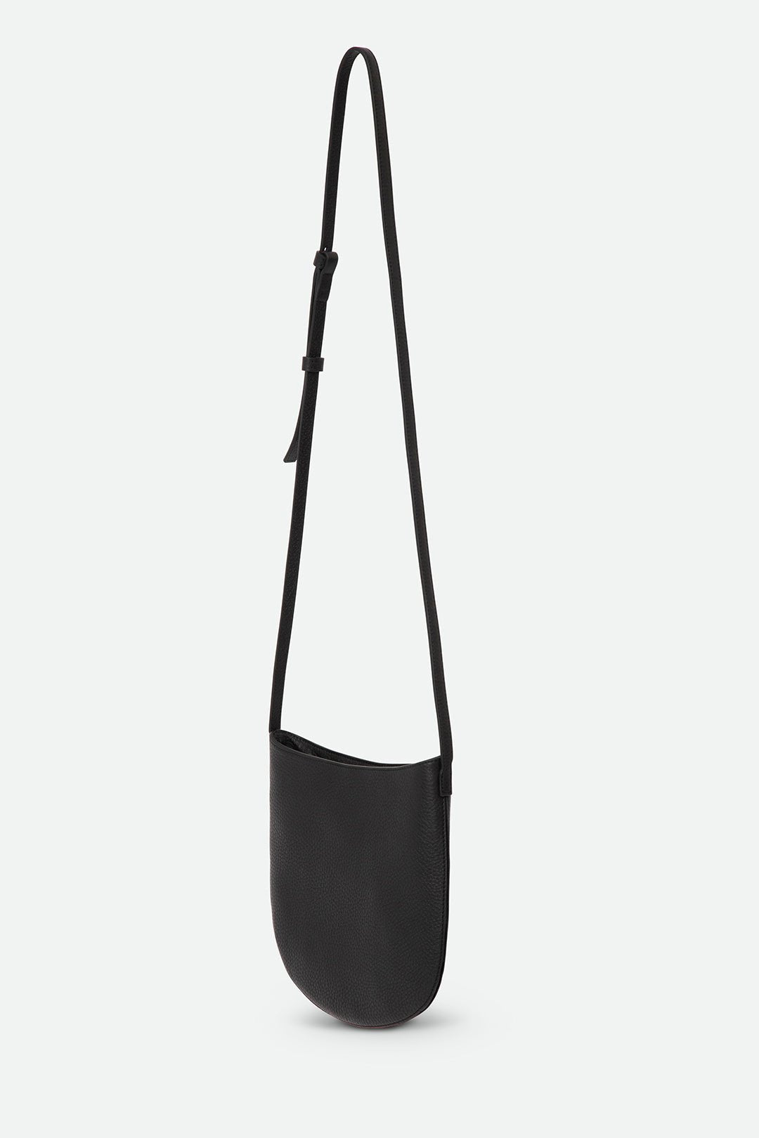 ASTRA ITALIAN LEATHER CROSSBODY BLACK - Jarbo