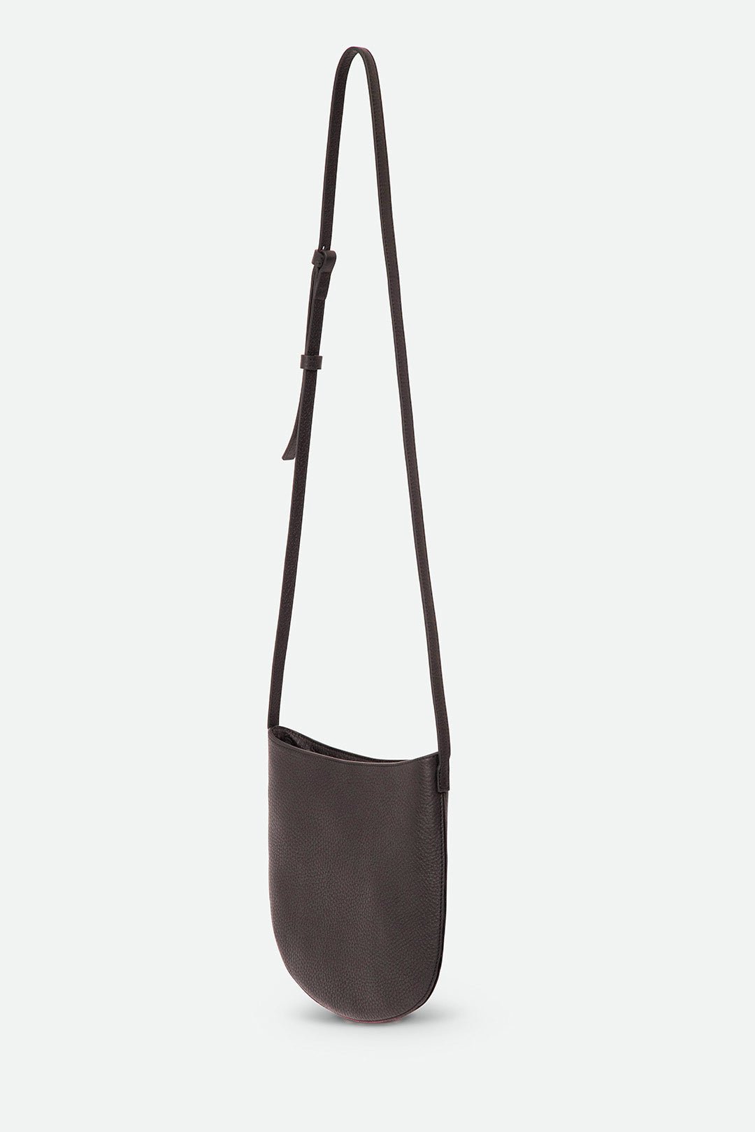 ASTRA ITALIAN LEATHER CROSSBODY CHOCOLATE - Jarbo