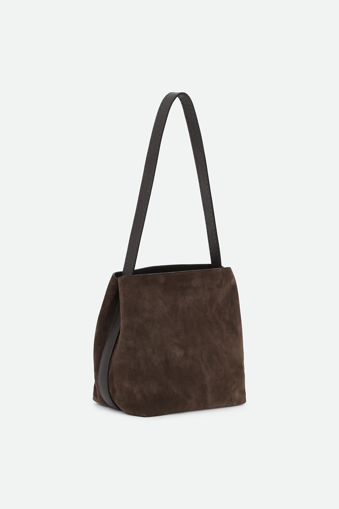 BEAU BAG IN ITALIAN MOCHA SUEDE - Jarbo