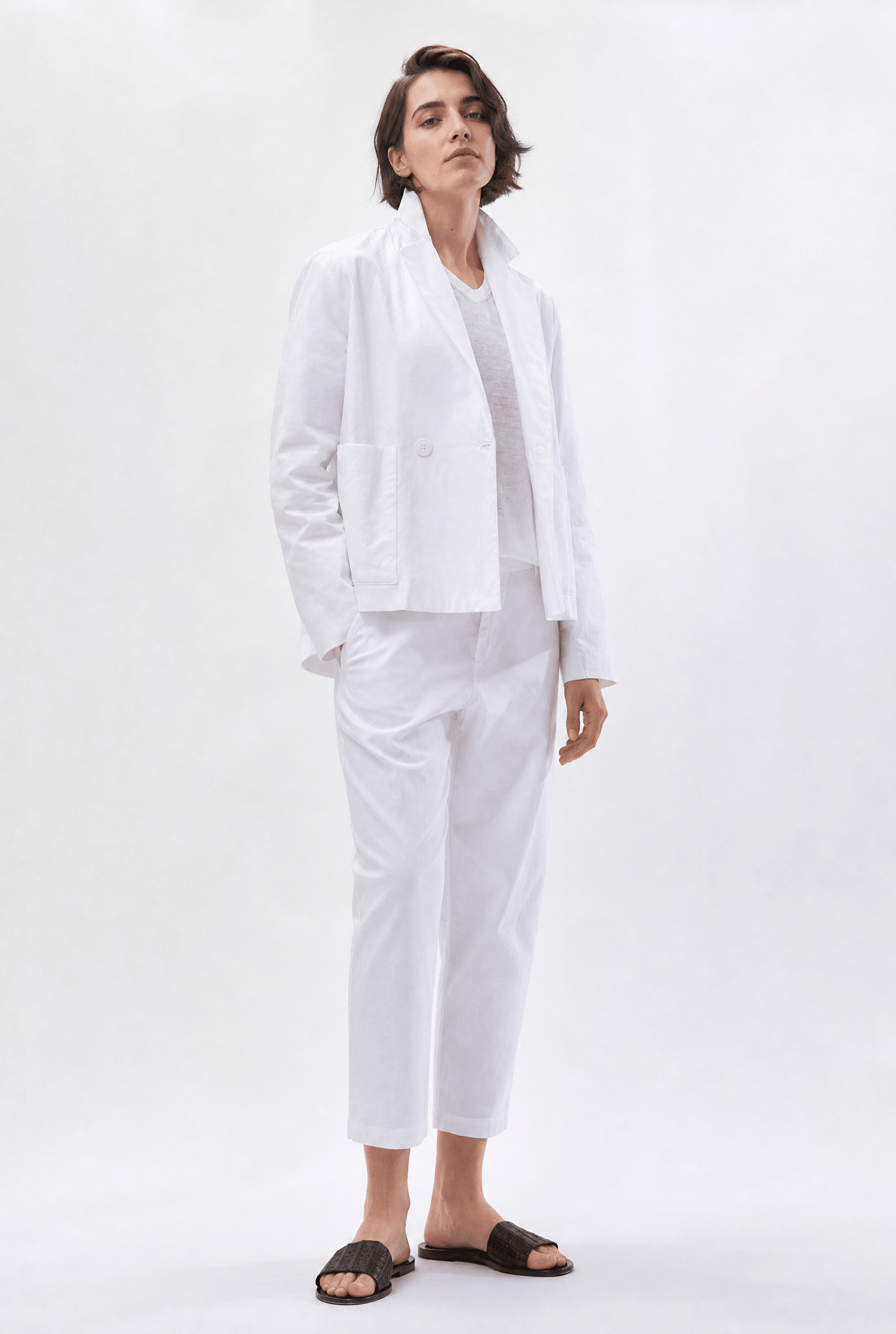 BERNAY BLAZER IN ITALIAN STRETCH COTTON - Jarbo