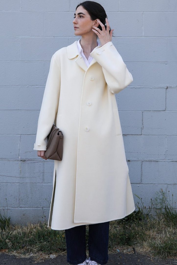 BLYTHE COAT IN DOUBLE FACE CASHMERE - Jarbo