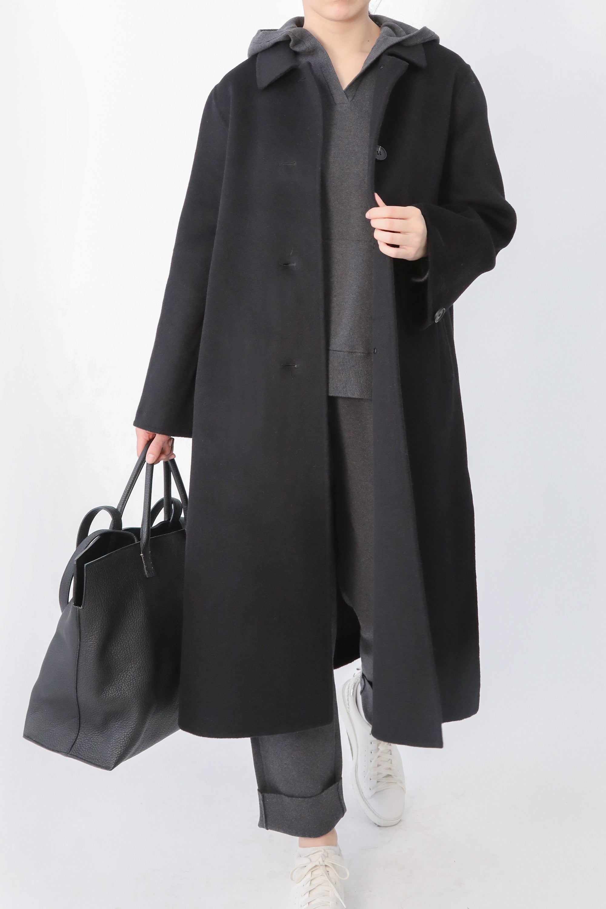 BLYTHE COAT IN DOUBLE FACE CASHMERE - Jarbo