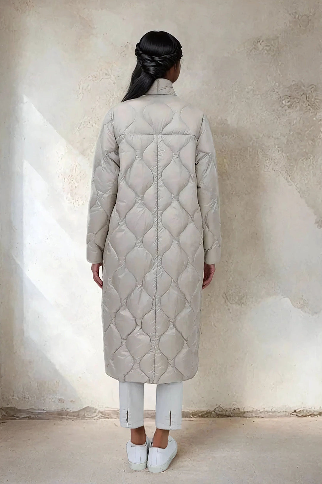 BRENTA COAT IN ULTRALIGHT GOOSE DOWN