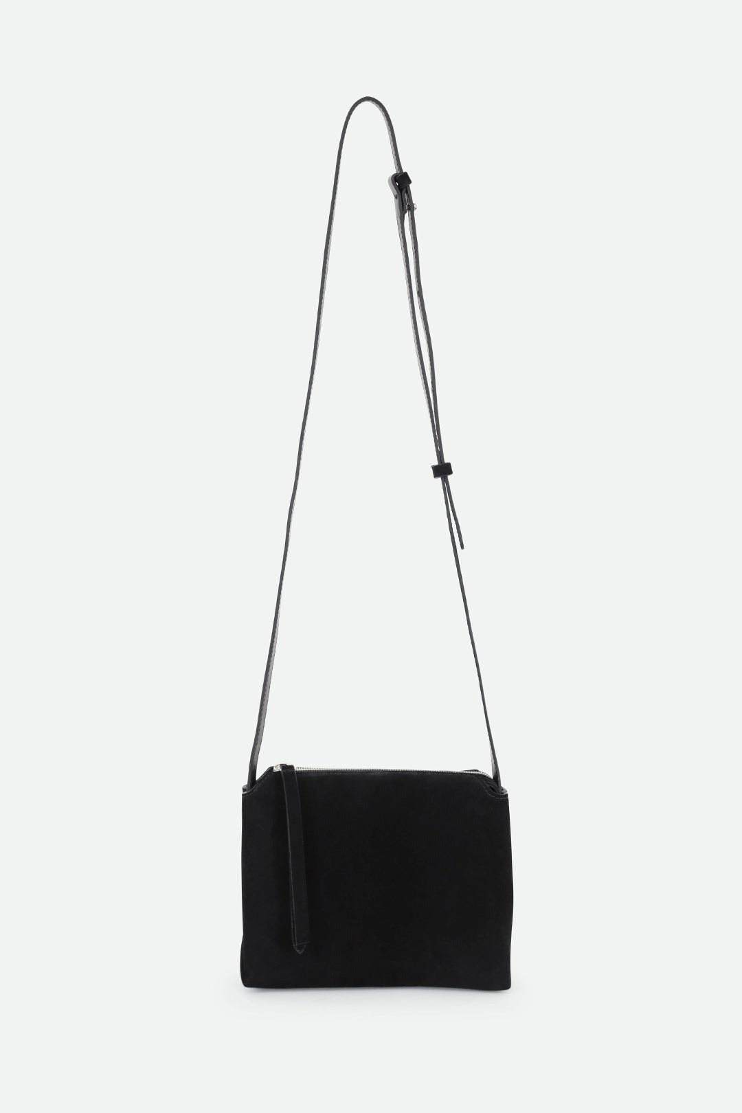 BRIDGET CROSSBODY SUEDE BAG IN BLACK - Jarbo