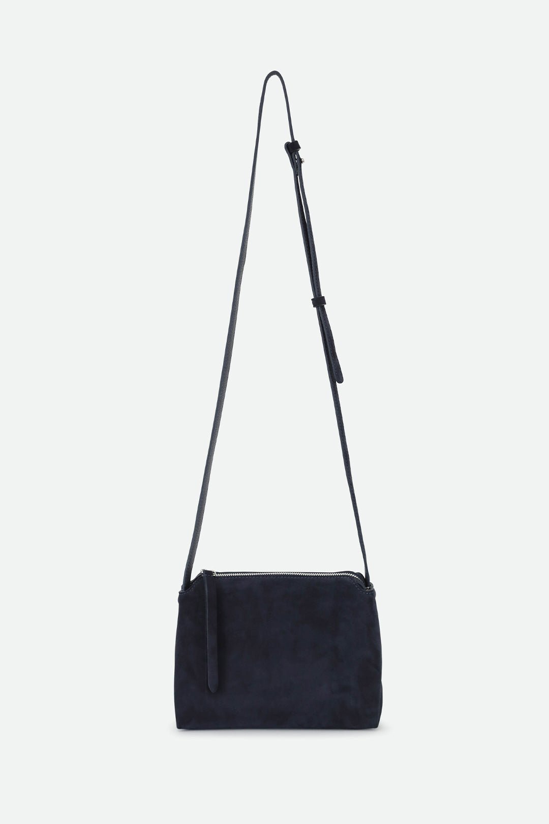 BRIDGET CROSSBODY SUEDE BAG IN NAVY - Jarbo