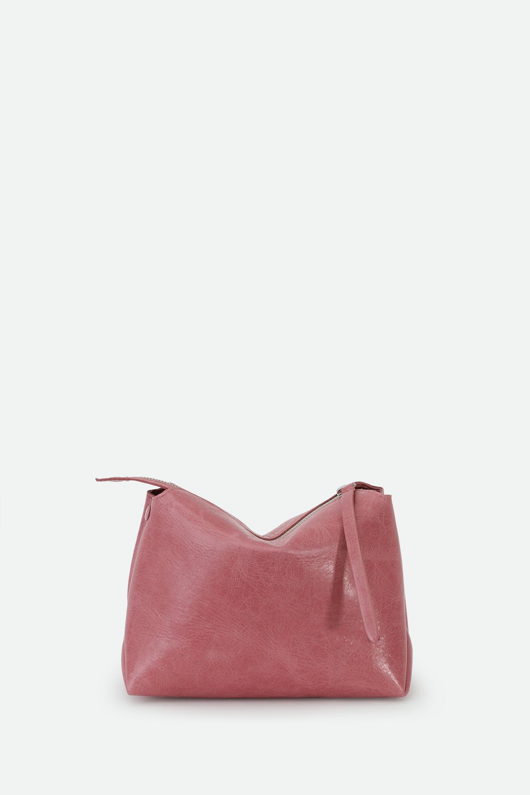 BRIDGET ITALIAN PATENT LEATHER CROSSBODY BAG IN PINK - Jarbo