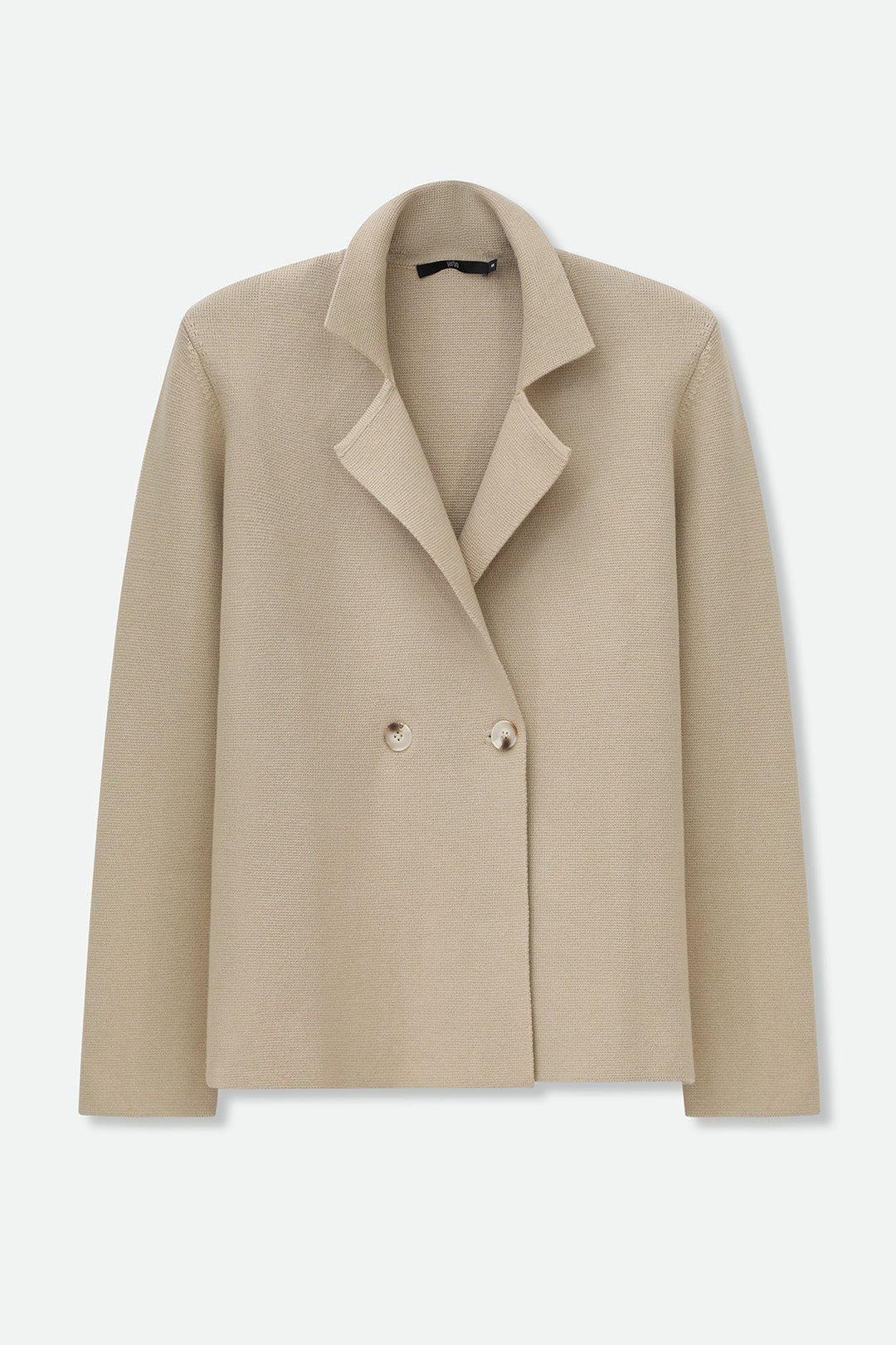 BRISIO DOUBLE BREASTED BLAZER IN ITALIAN COTTON - Jarbo