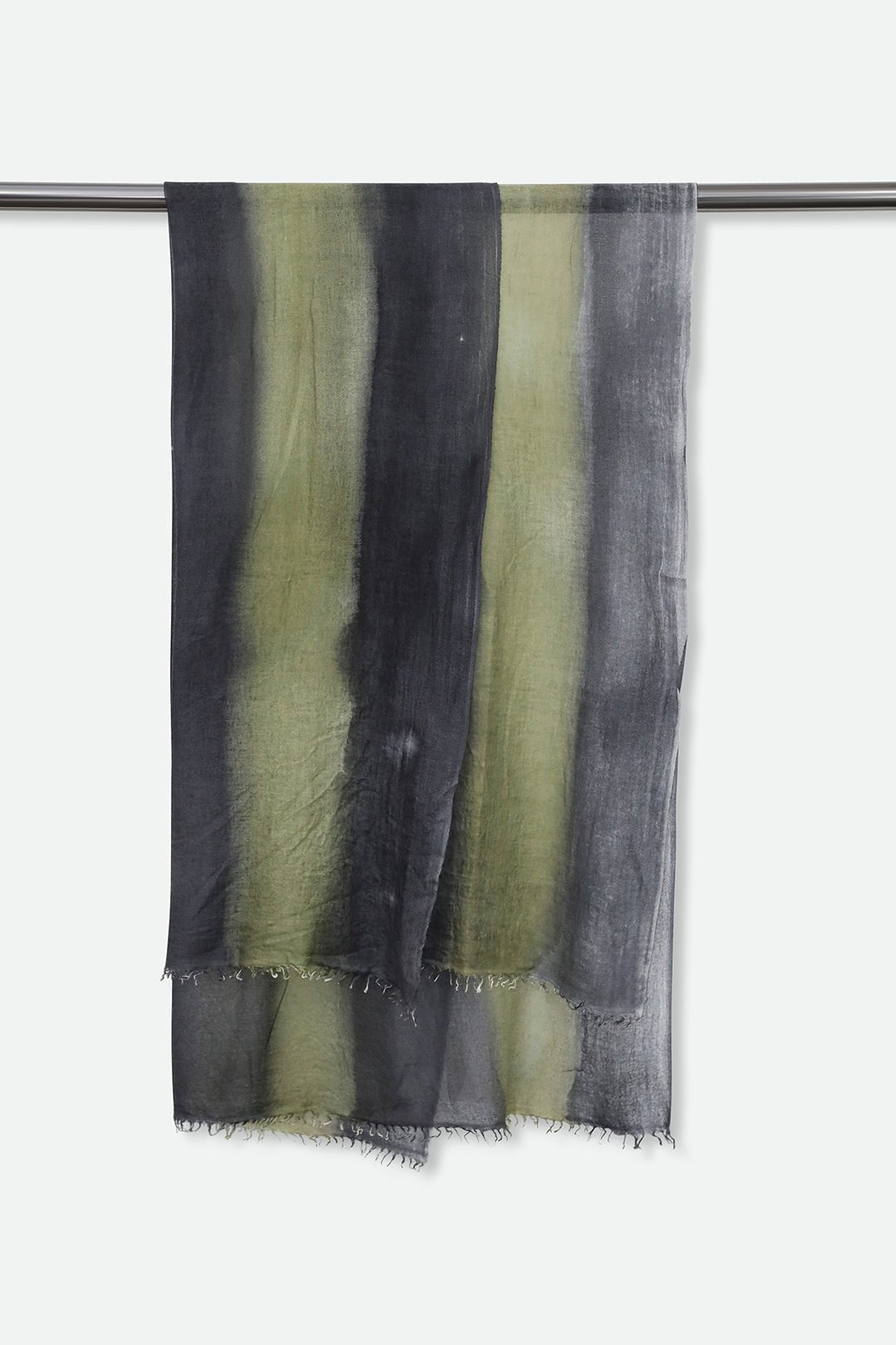 BRONZE BANDA SCARF IN HAND DYED CASHMERE - Jarbo