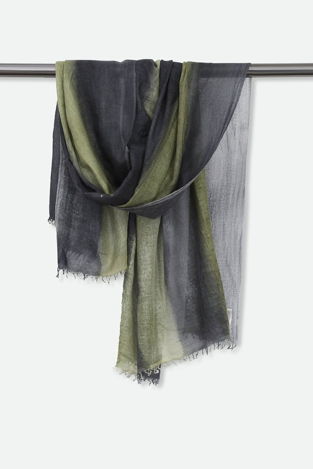 BRONZE BANDA SCARF IN HAND DYED CASHMERE - Jarbo