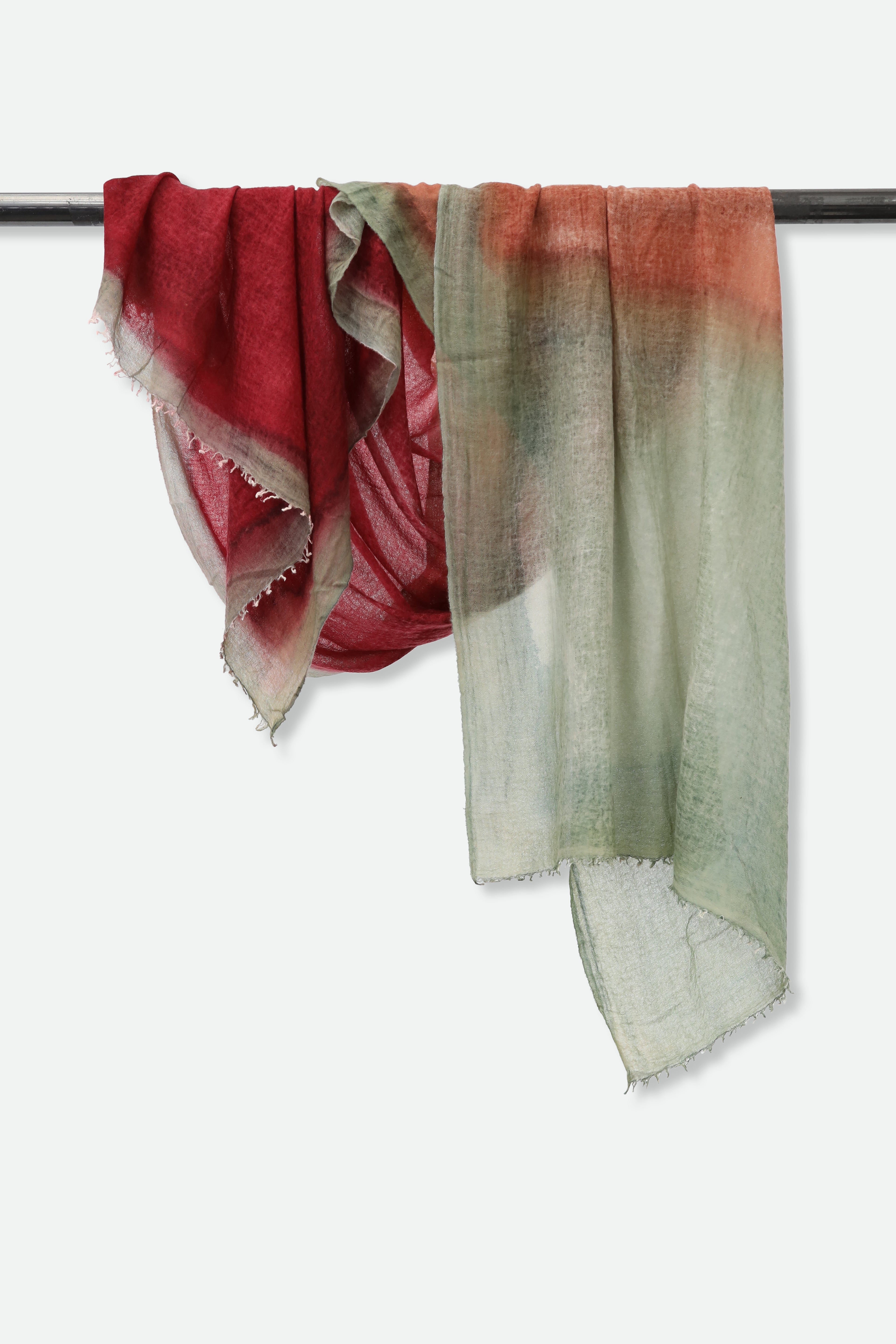 BURANO SCARF IN HAND DYED CASHMERE - Jarbo