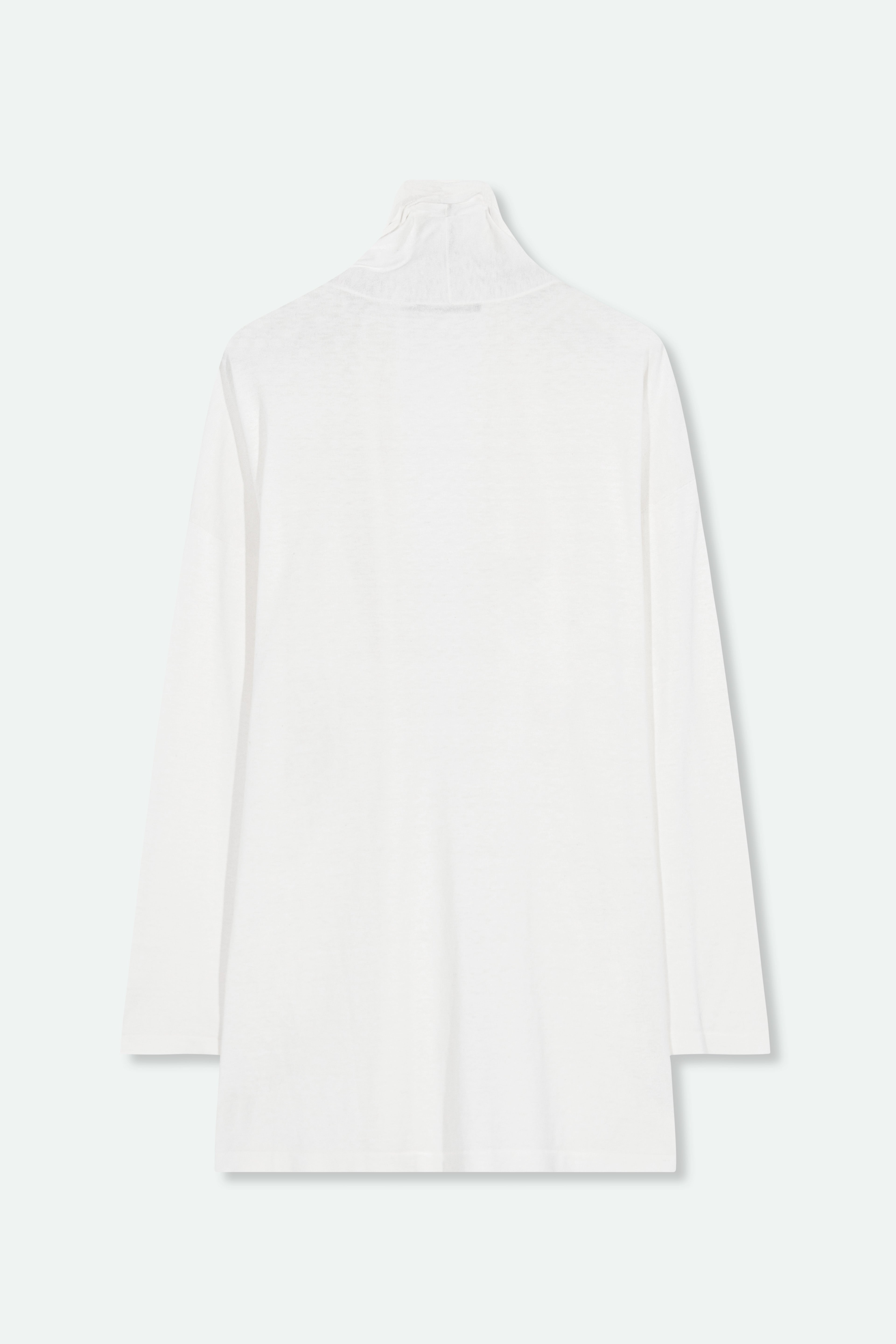 CADE SHAWL CARDIGAN IN FINE GAUGE ITALIAN SILK COTTON - Jarbo