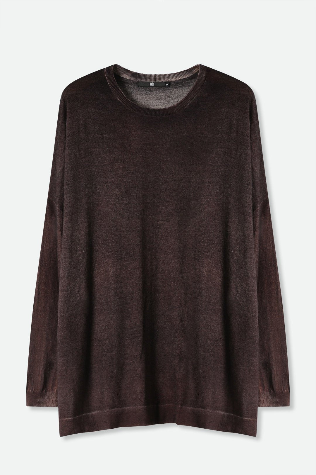 CARENA RELAXED SWEATER IN HAND - DYED CASHMERE - Jarbo